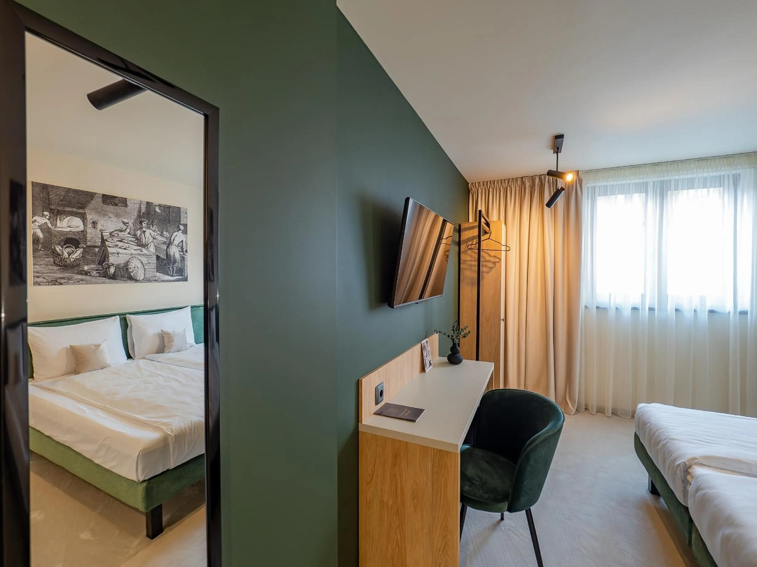 Bed in Craft Inn - Boutique Hotel