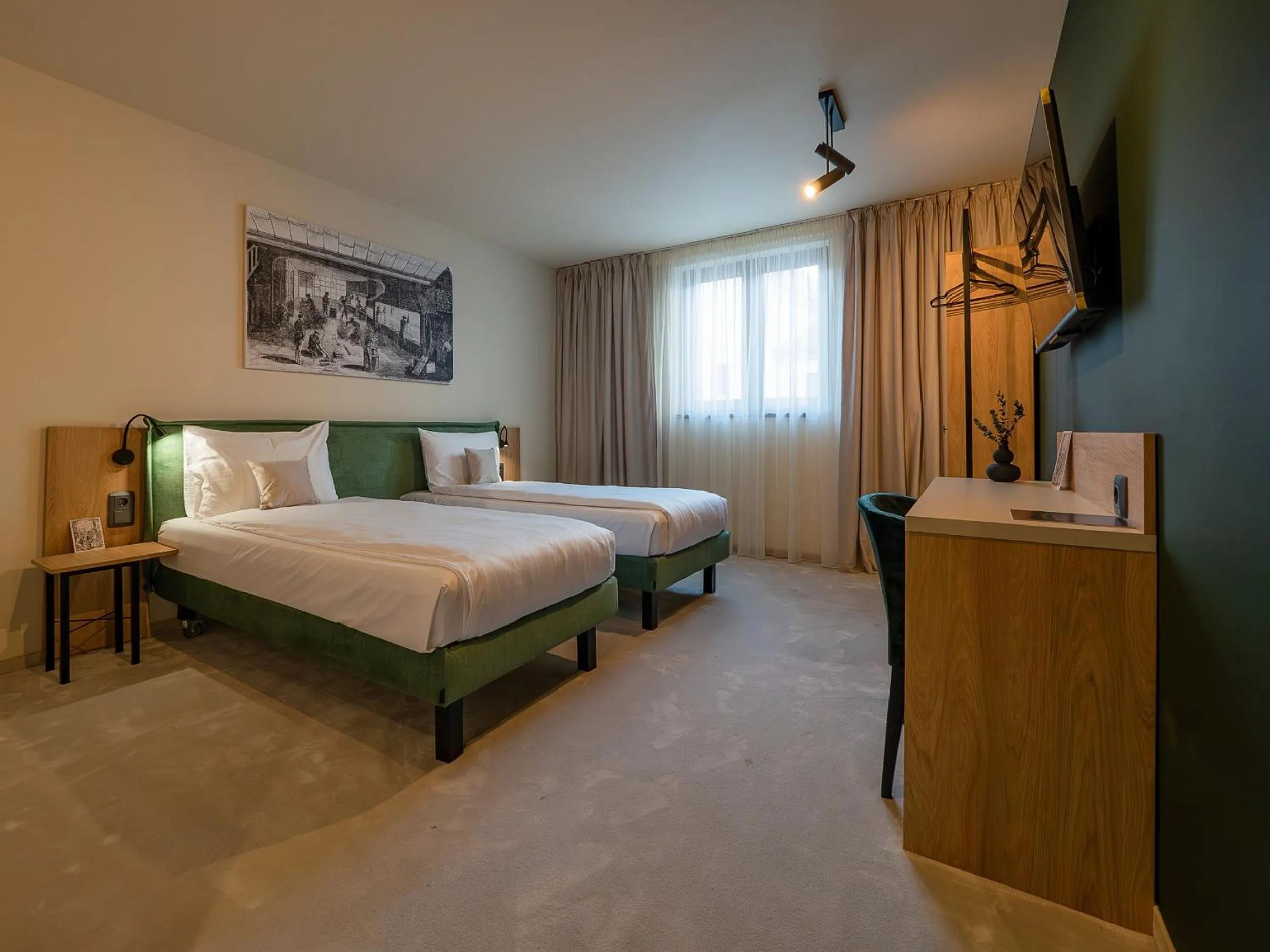 Bed in Craft Inn - Boutique Hotel