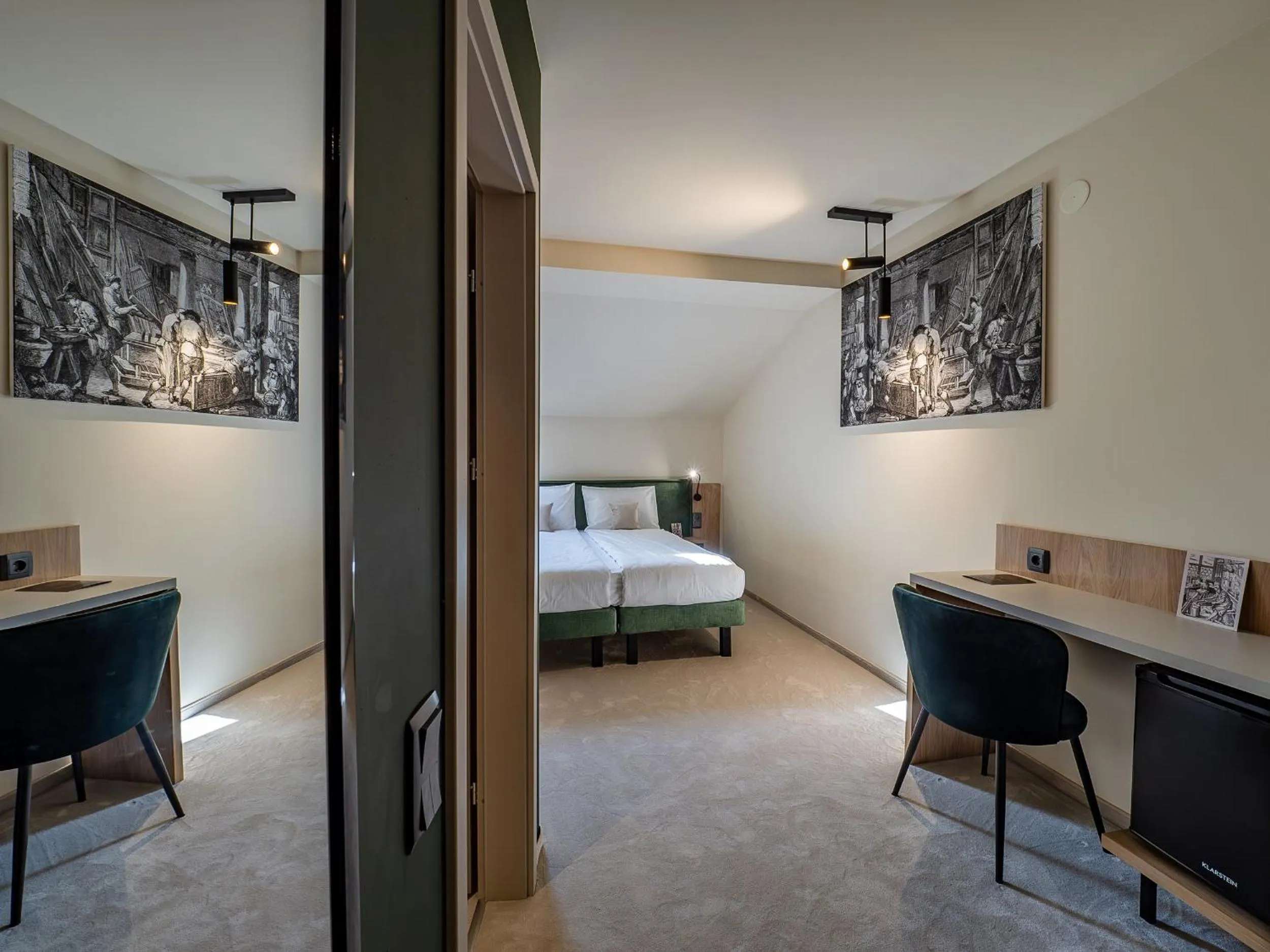 Bed in Craft Inn - Boutique Hotel