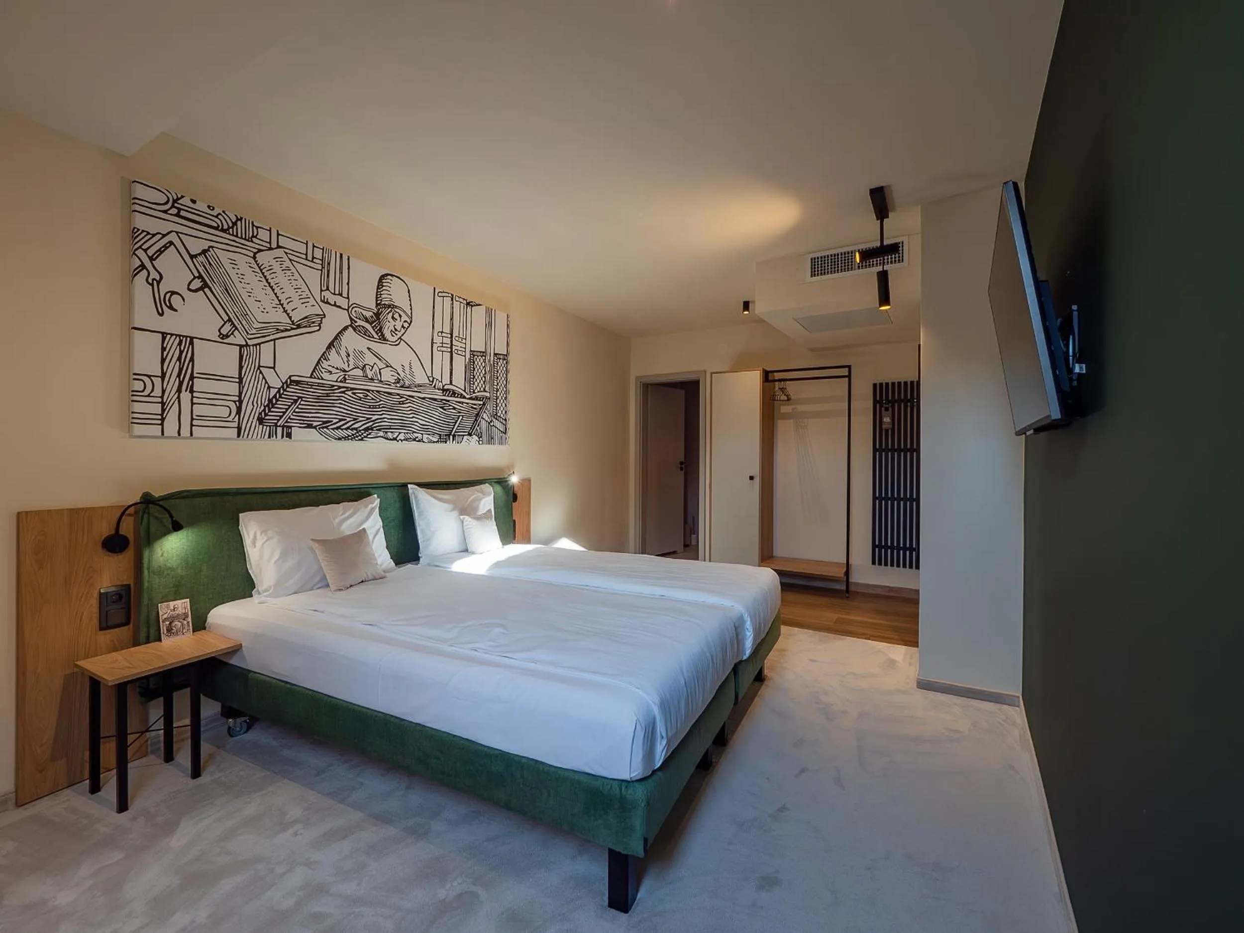 Bed in Craft Inn - Boutique Hotel