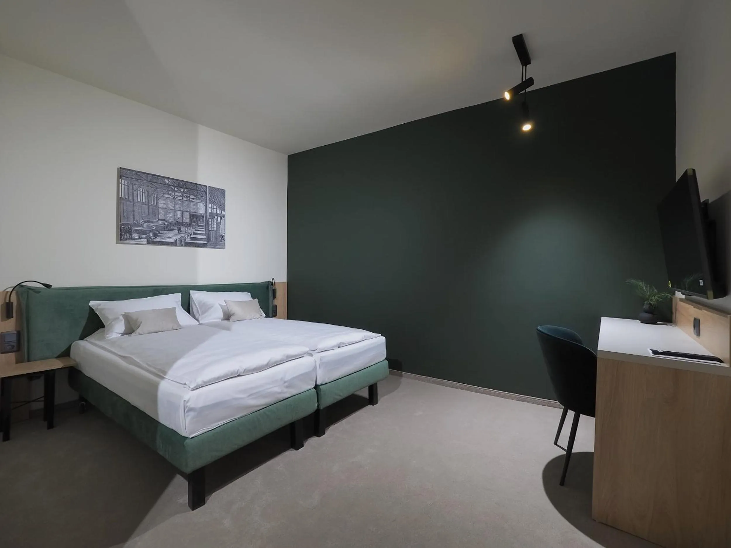 Bed in Craft Inn - Boutique Hotel