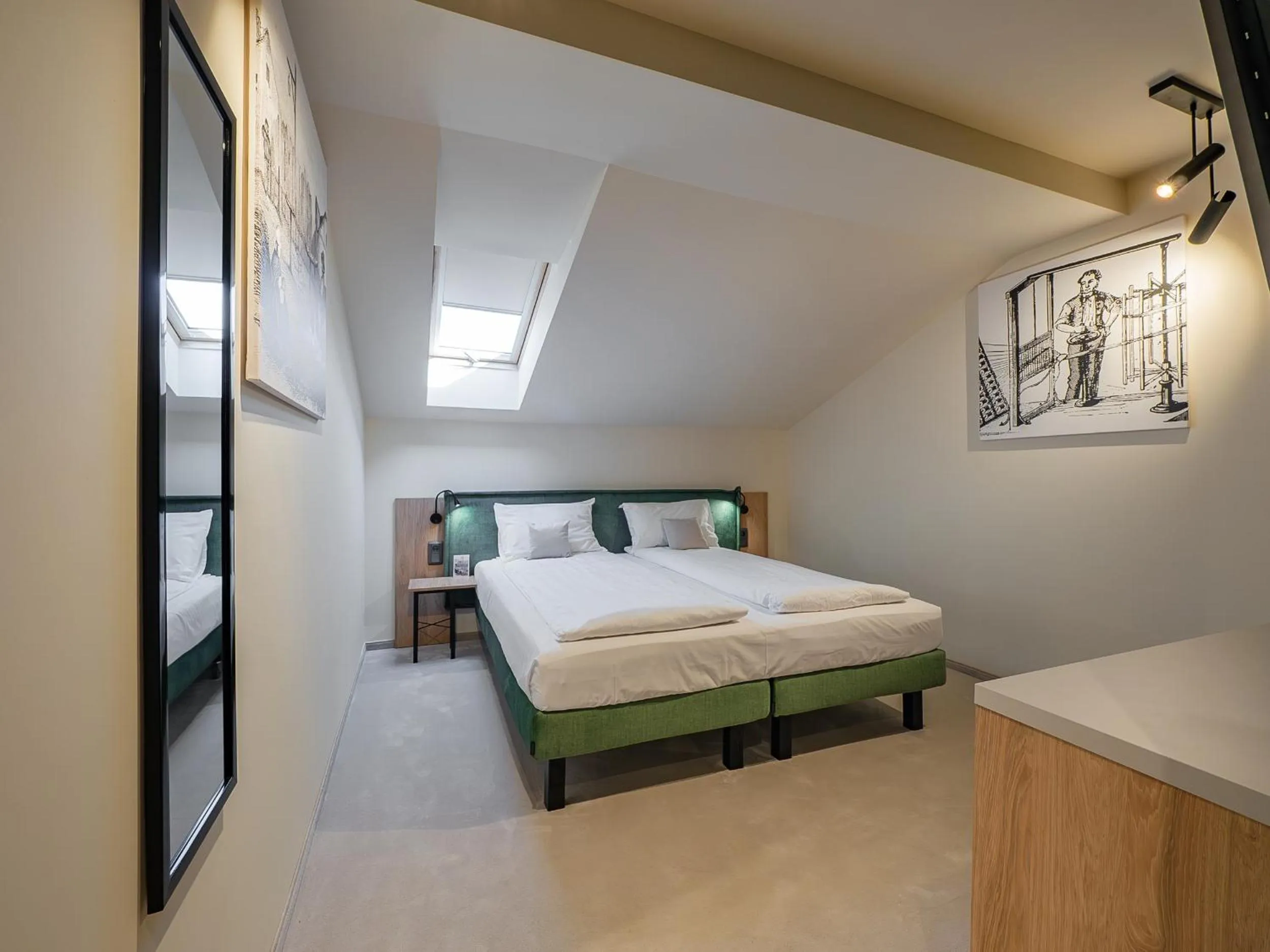 Bed in Craft Inn - Boutique Hotel