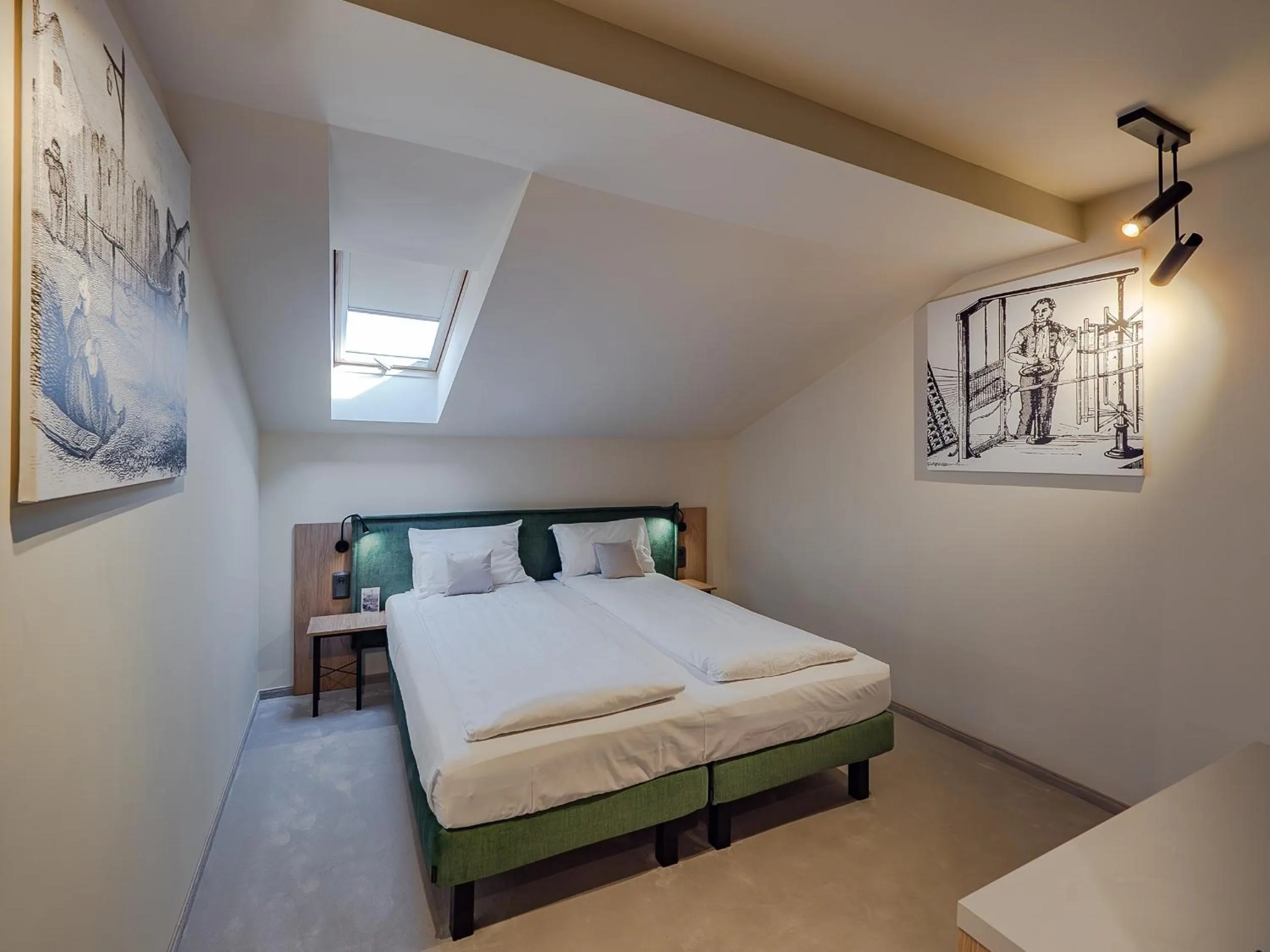 Bed in Craft Inn - Boutique Hotel