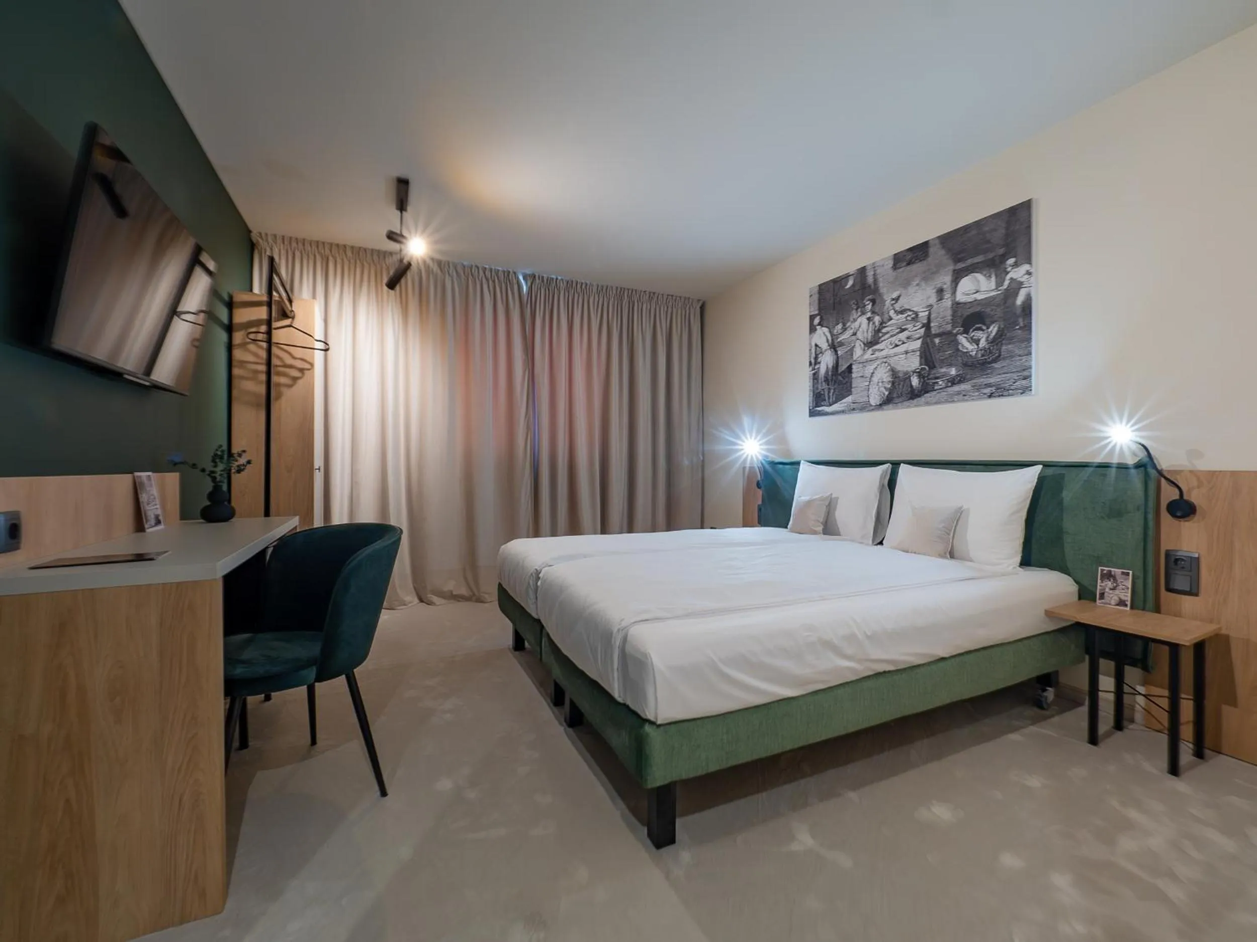 Bed in Craft Inn - Boutique Hotel