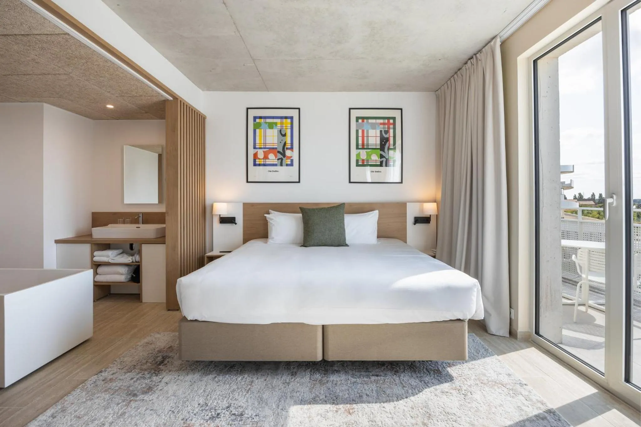 Bedroom, Bed in voco Beaune , Cité des Vins by IHG