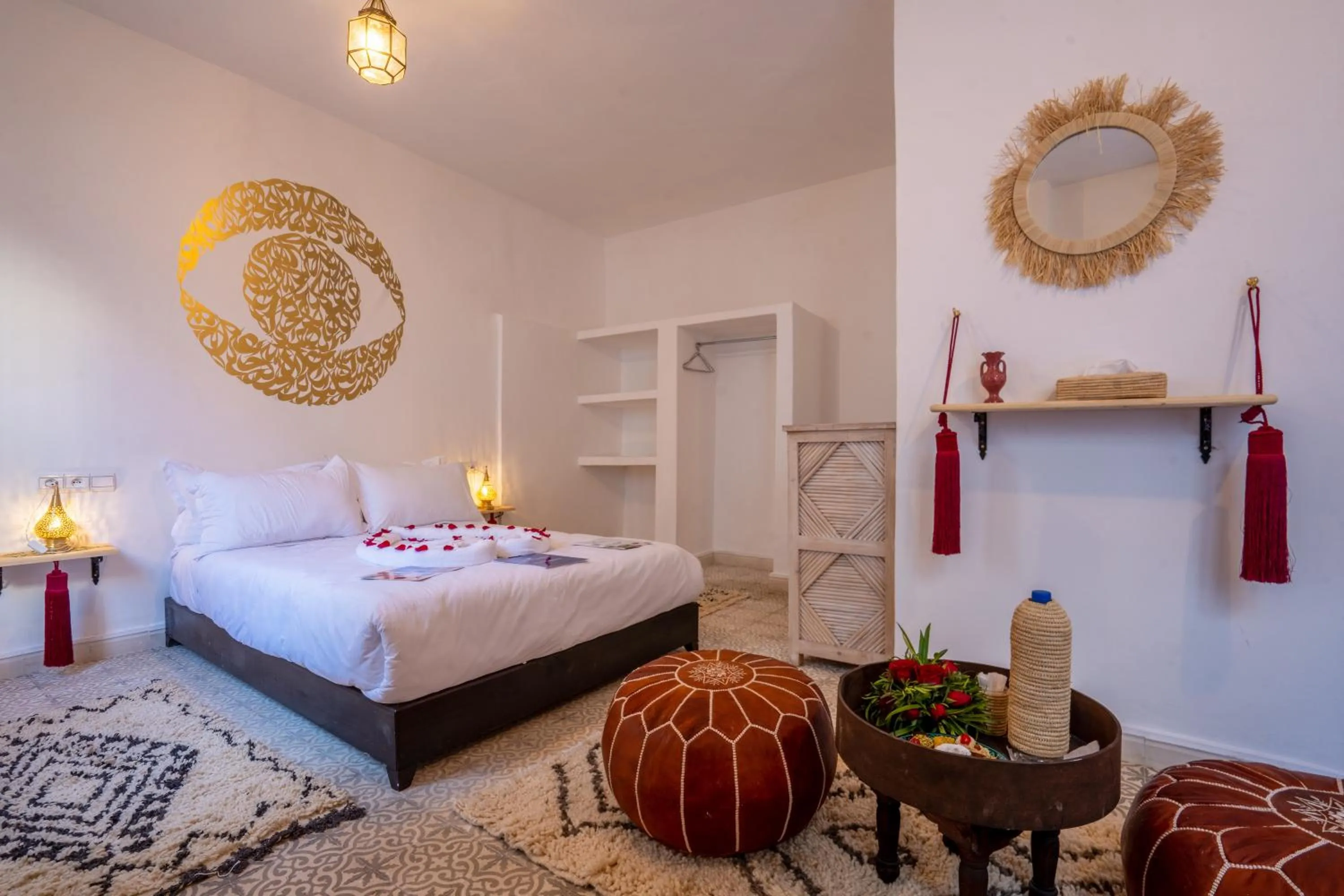 Bed in BÔ Riad Boutique Hotel & Spa