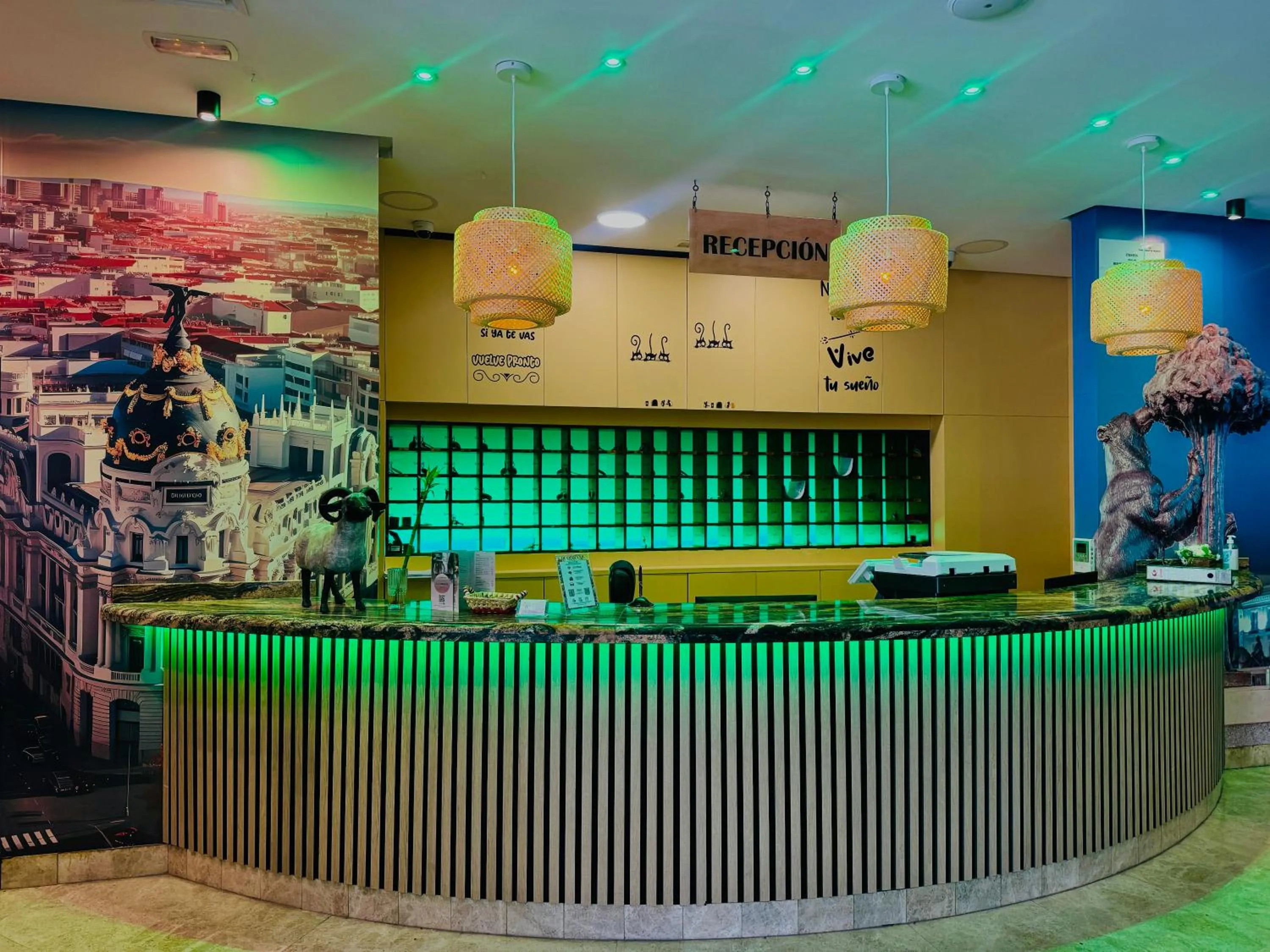 Lobby or reception in LA CANTUEÑA