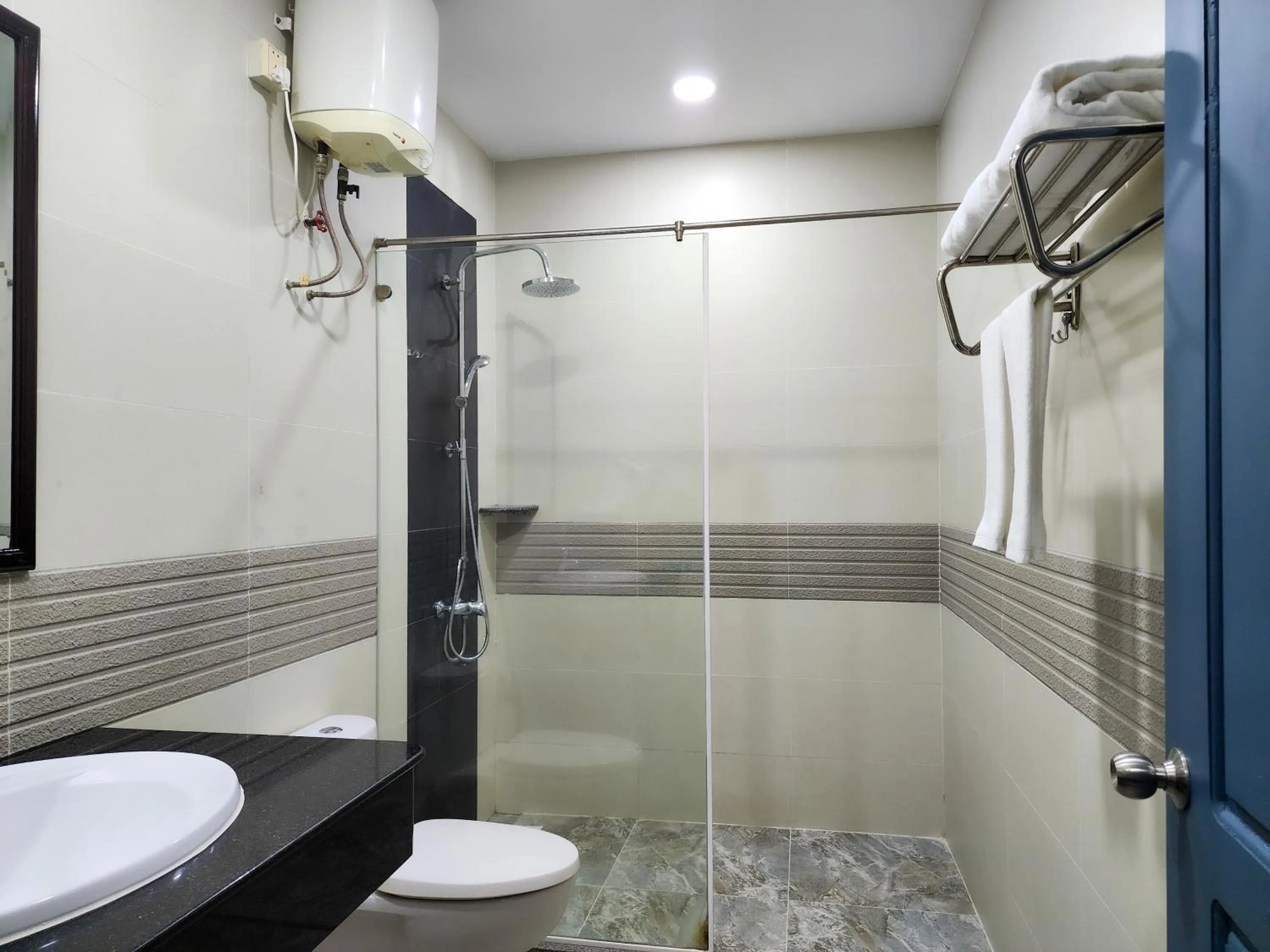 Shower in BKK Concept Hotel