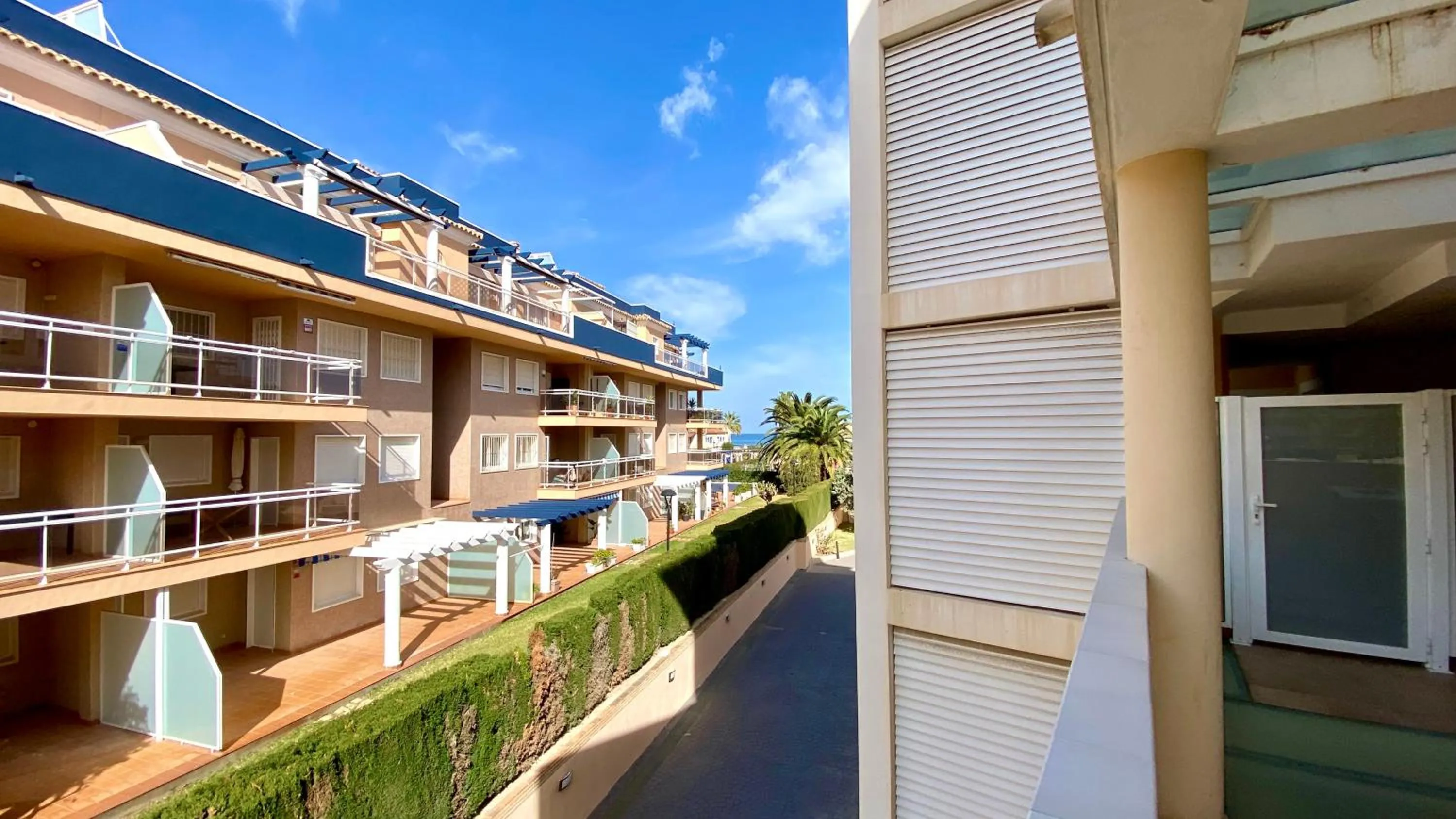 Garden view in Apartamentos Carlton VyB