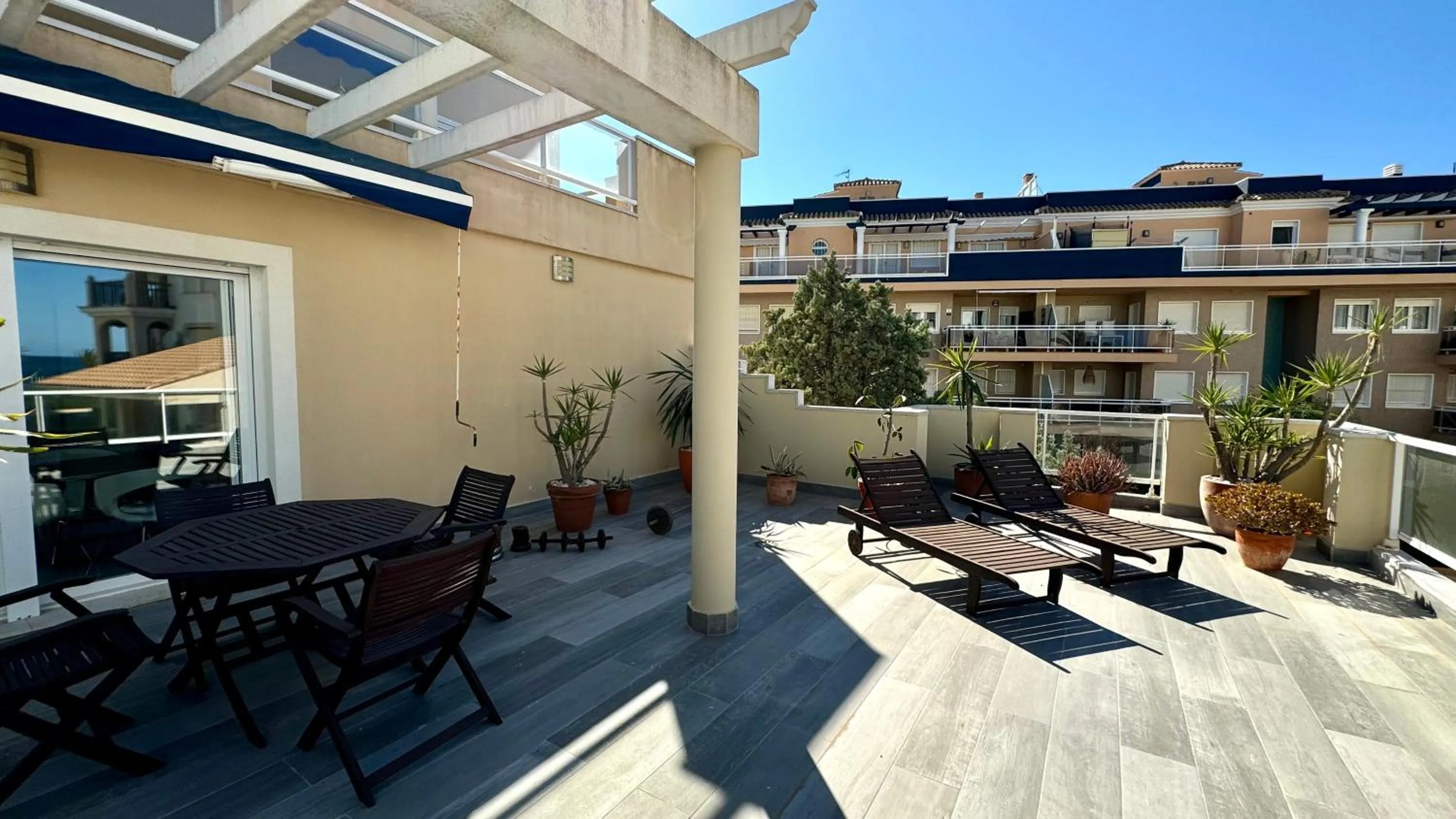 Balcony/Terrace in Apartamentos Carlton VyB