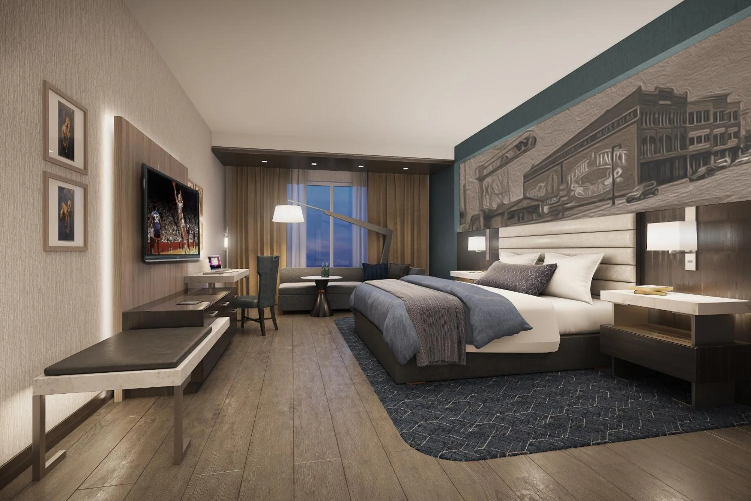 Property building, Bed in Terre Haute Casino Resort