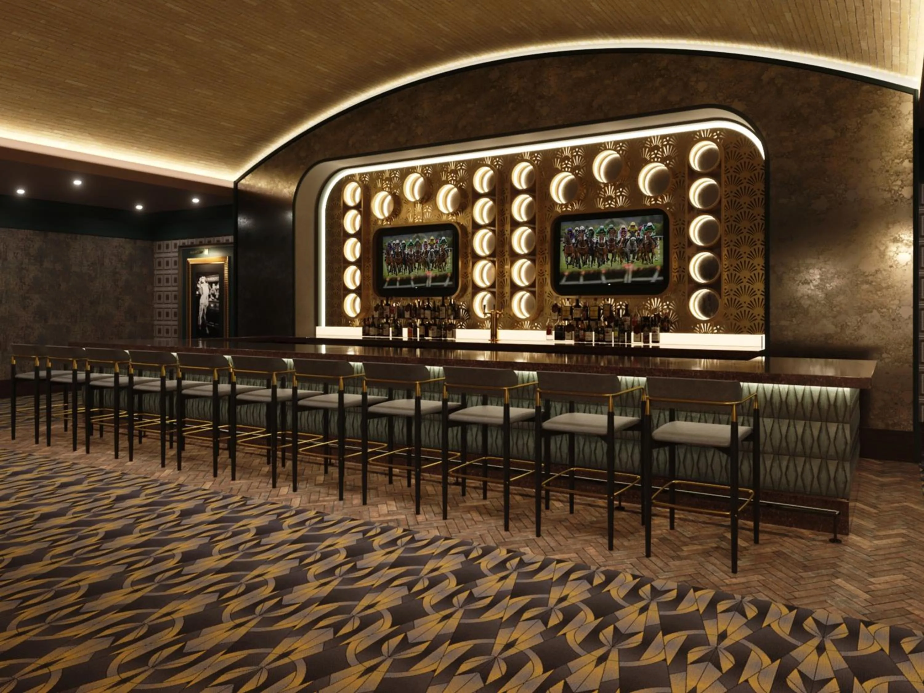 Lounge or bar in Terre Haute Casino Resort