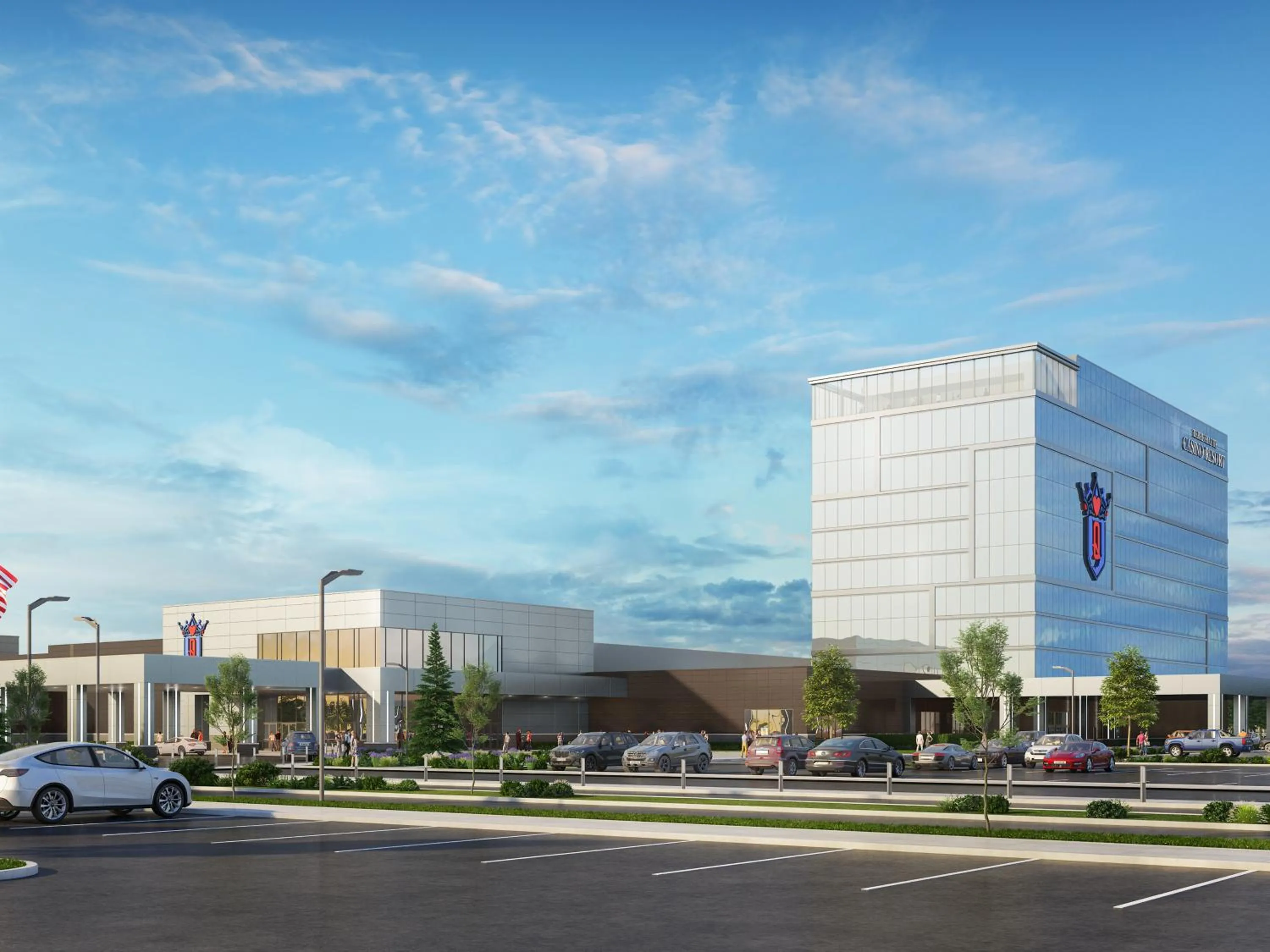 Property building in Terre Haute Casino Resort