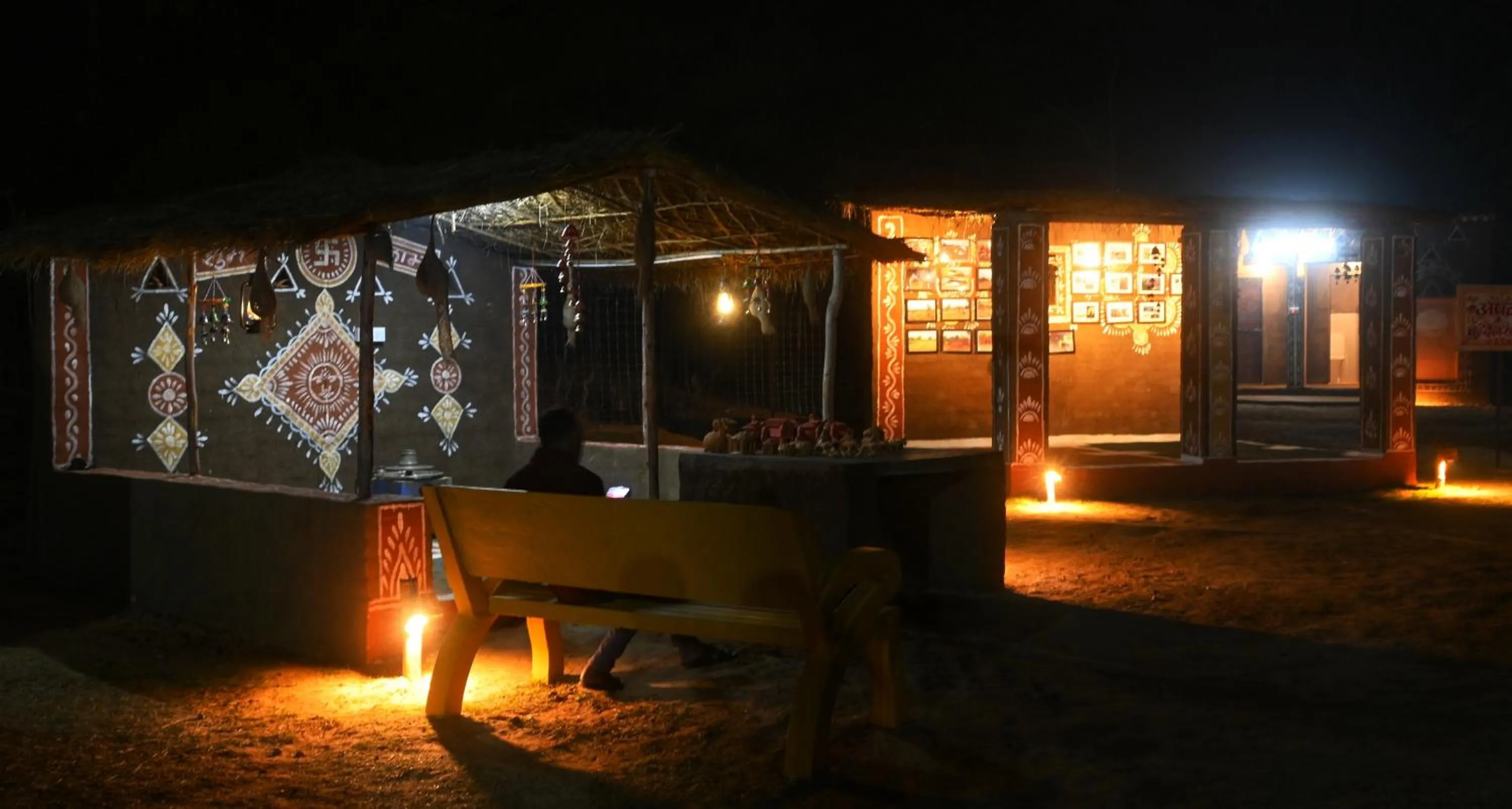 Night in Bundeli Camps and Resorts, Panna