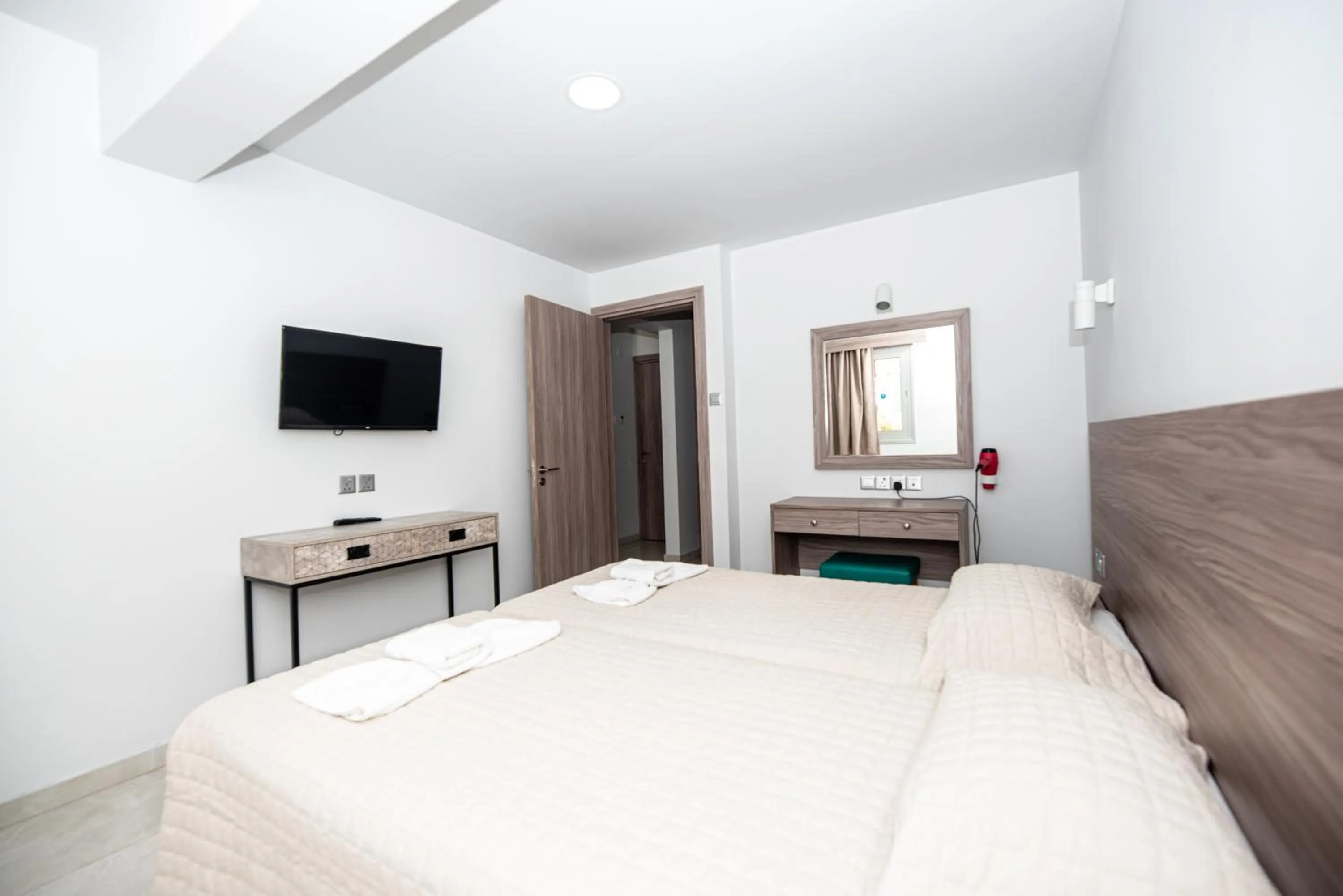 Bedroom, Bed in Paul Marie Hotel Apartments