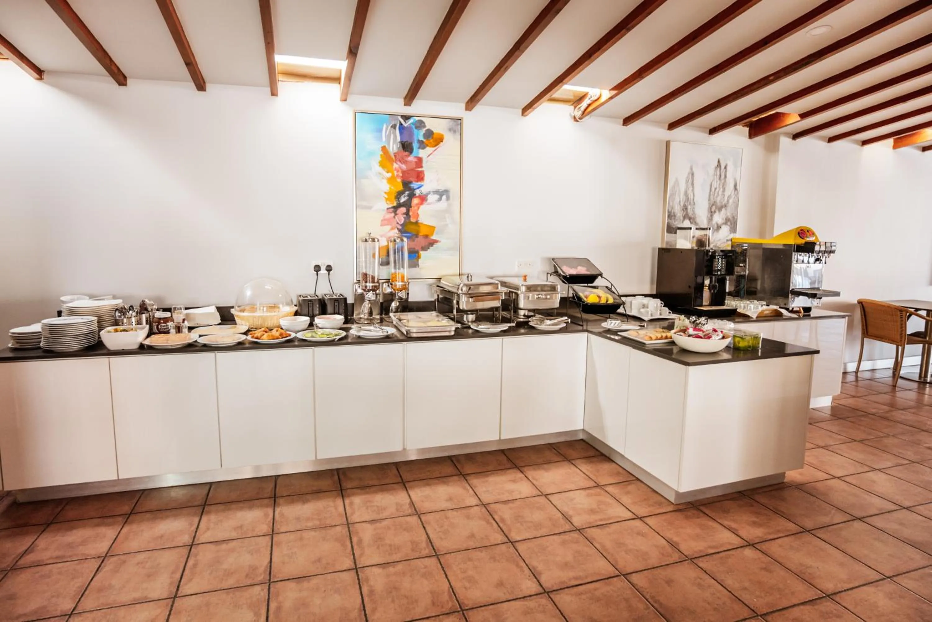 Breakfast in Paul Marie Hotel Apartments