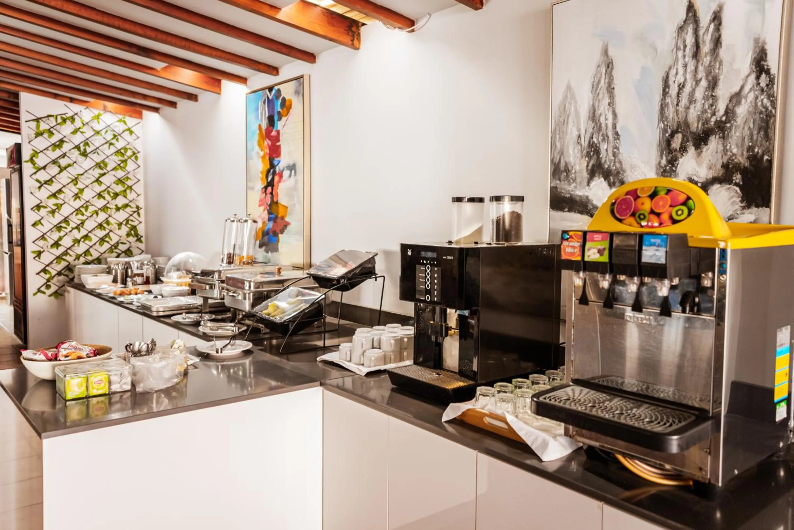 Breakfast in Paul Marie Hotel Apartments