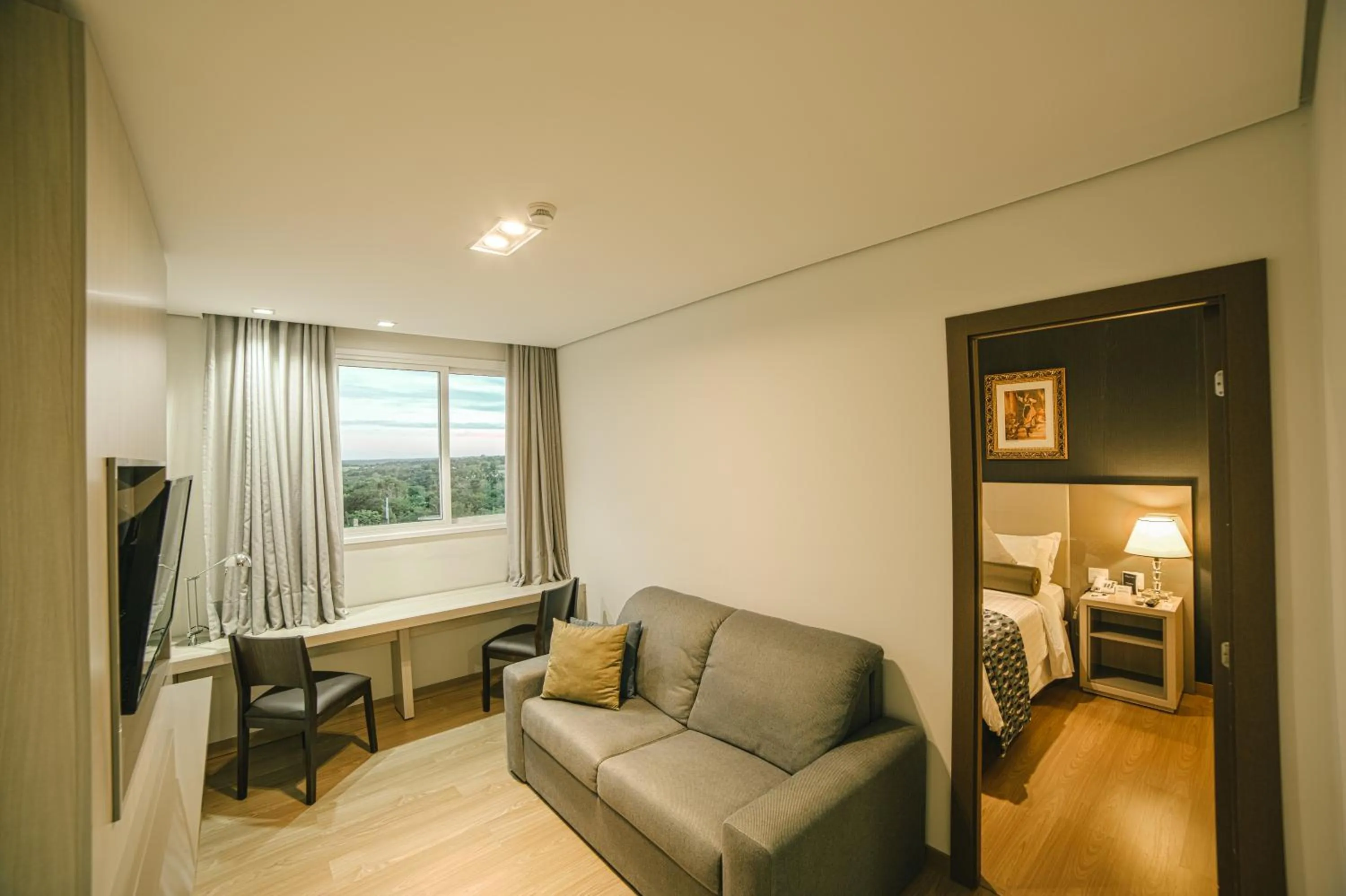 Bedroom, Bed in Interludium Iguassu Convention Hotel