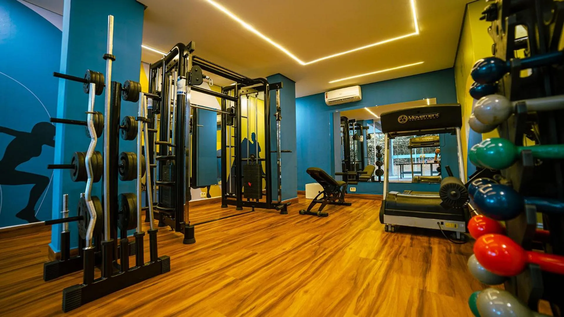 Fitness centre/facilities in Interludium Iguassu Convention Hotel