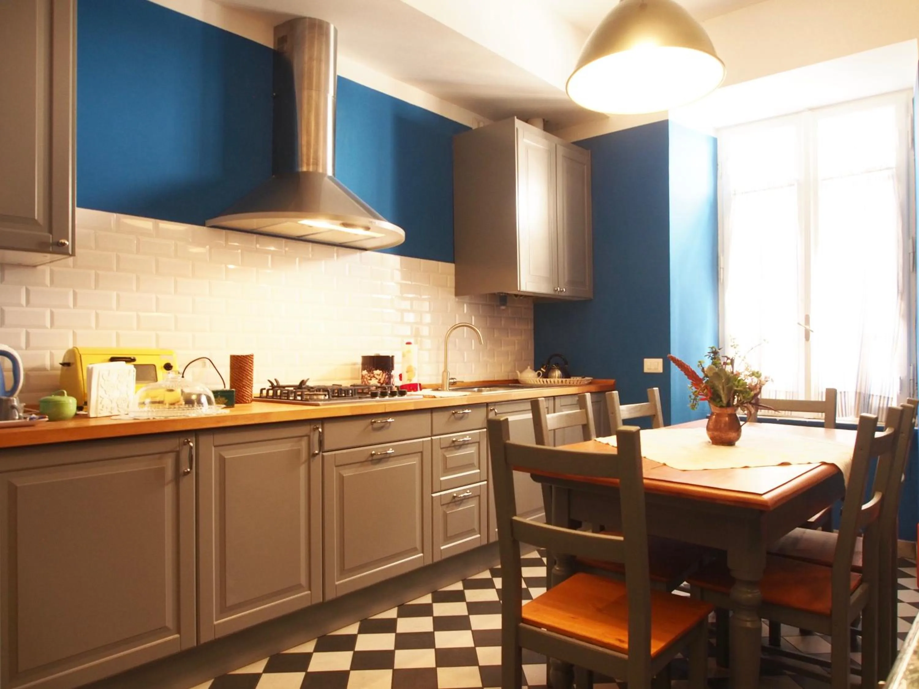 Communal kitchen in Le Stanze di Pietro