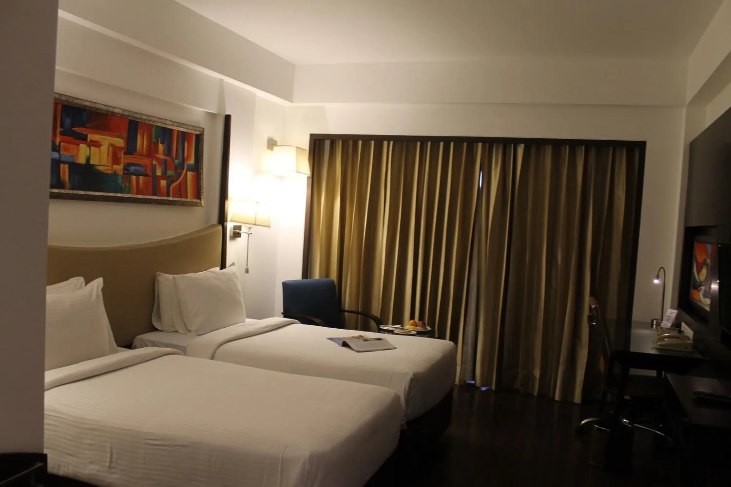 Bed in Gurmon Hotels Sohna Road Gurugram, a member of Radisson Individuals