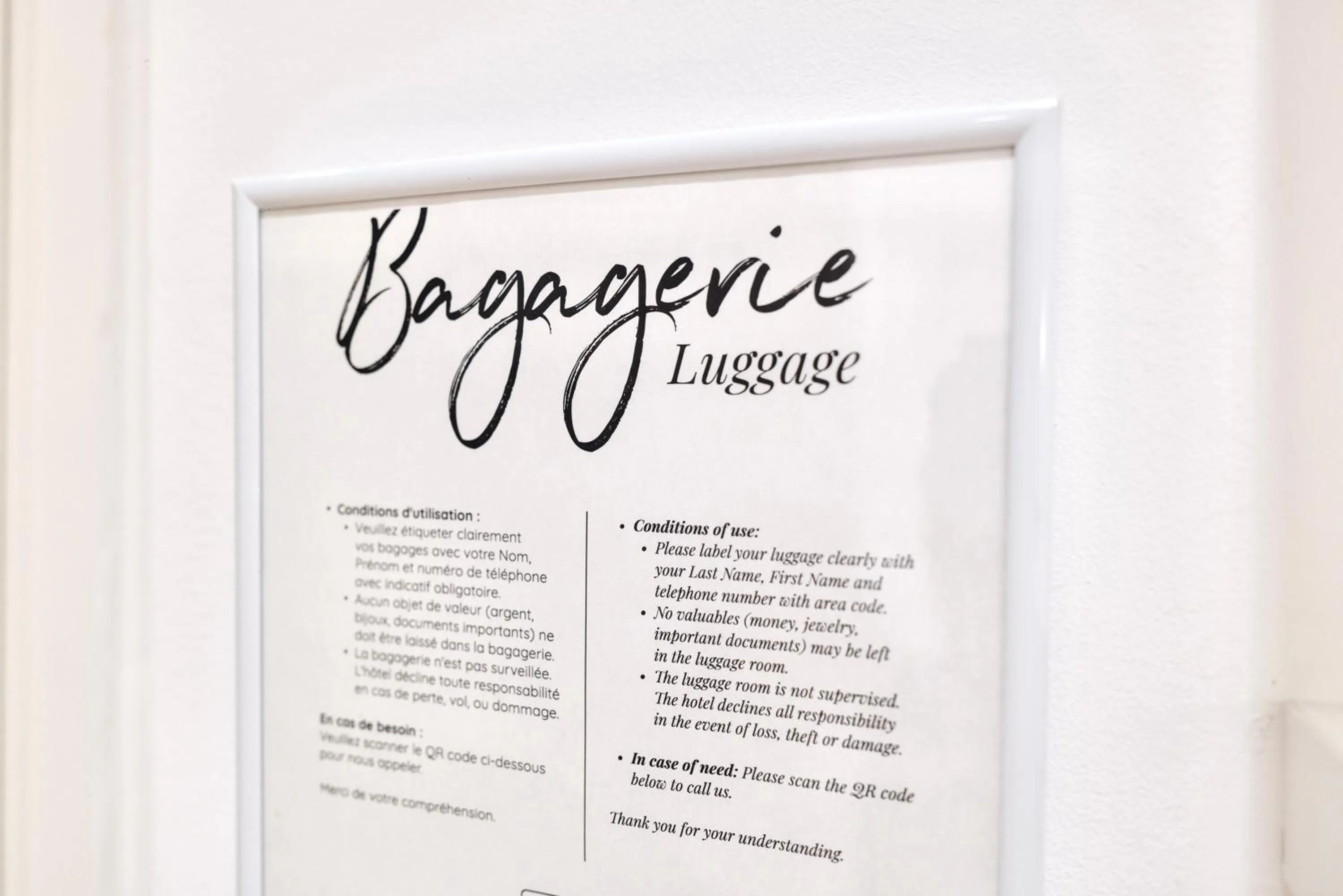 storage in Rhodania Boutique Hôtel