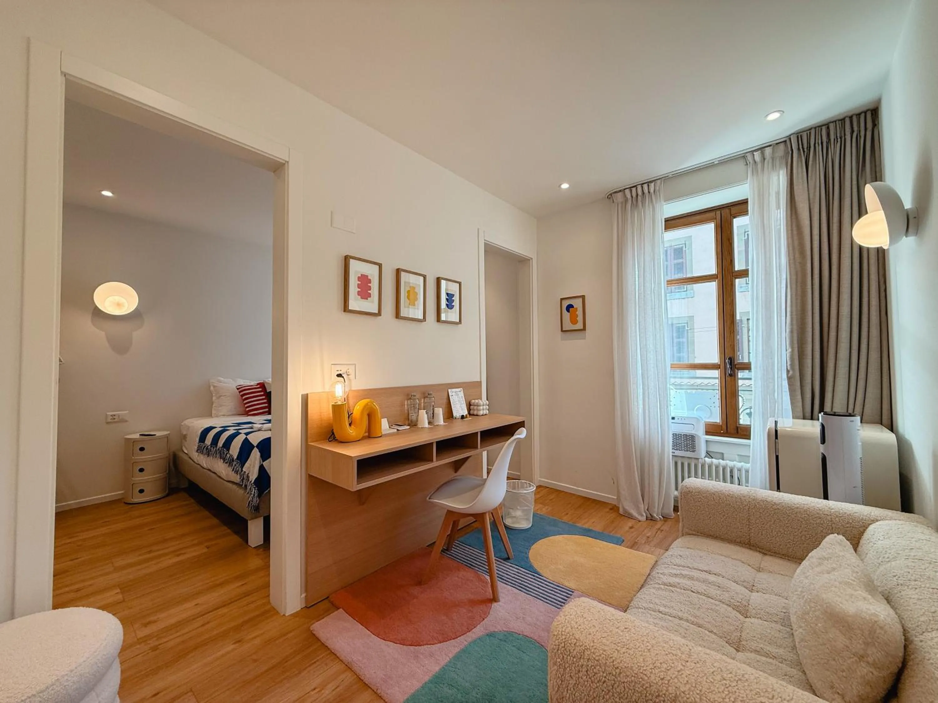 Bed in Rhodania Boutique Hôtel