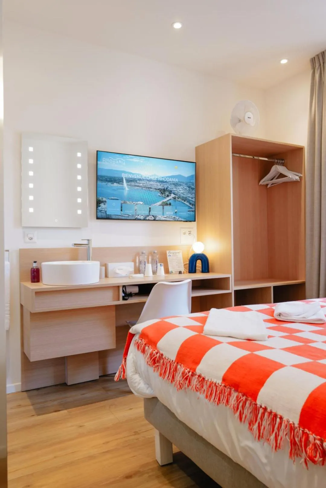 Bedroom, Bed in Rhodania Boutique Hôtel