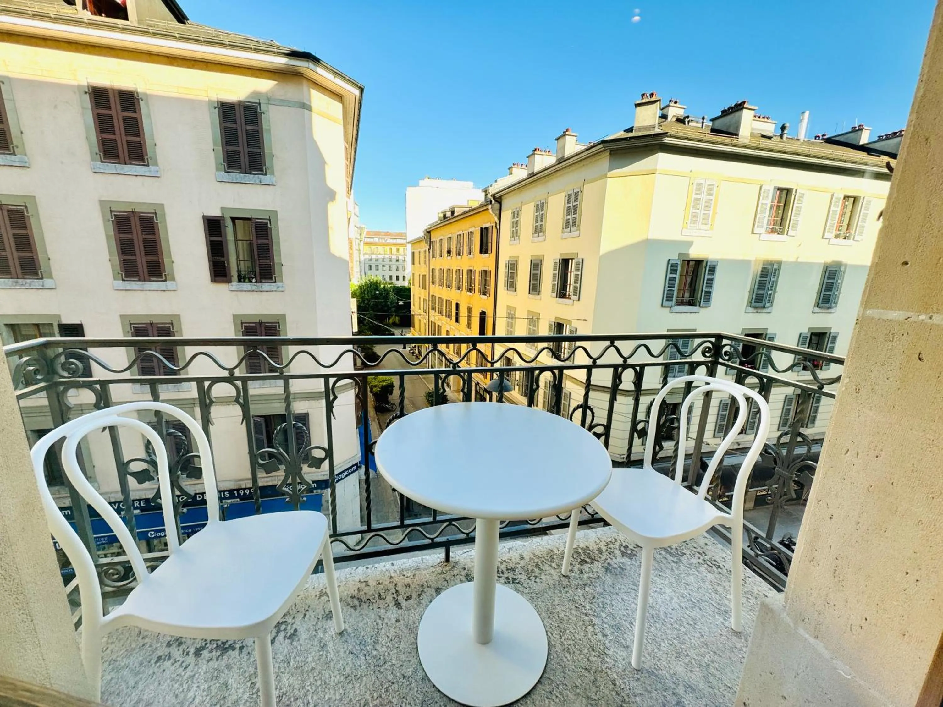 Balcony/Terrace in Rhodania Boutique Hôtel