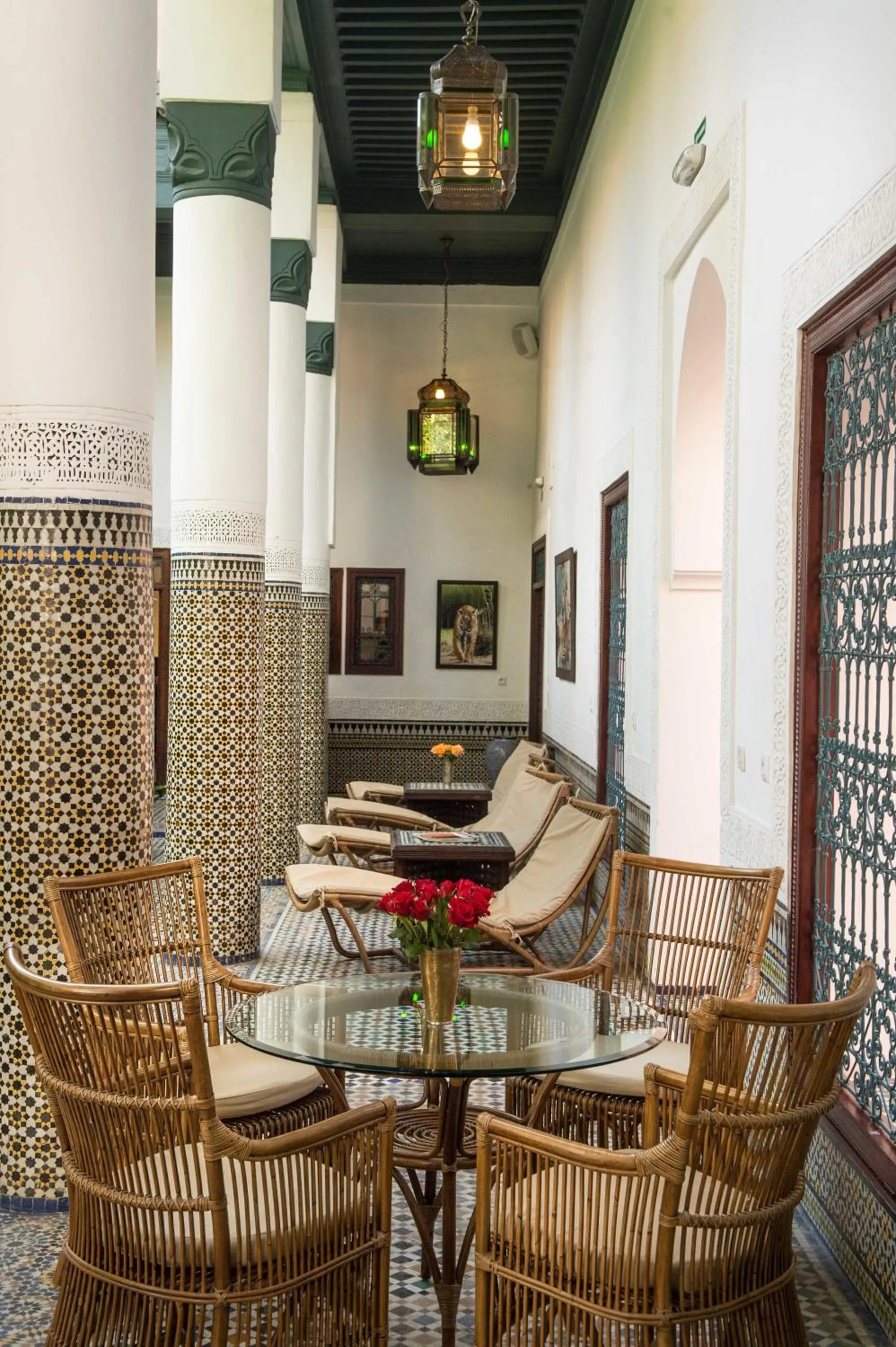 Patio in Palais Riad Lamrani