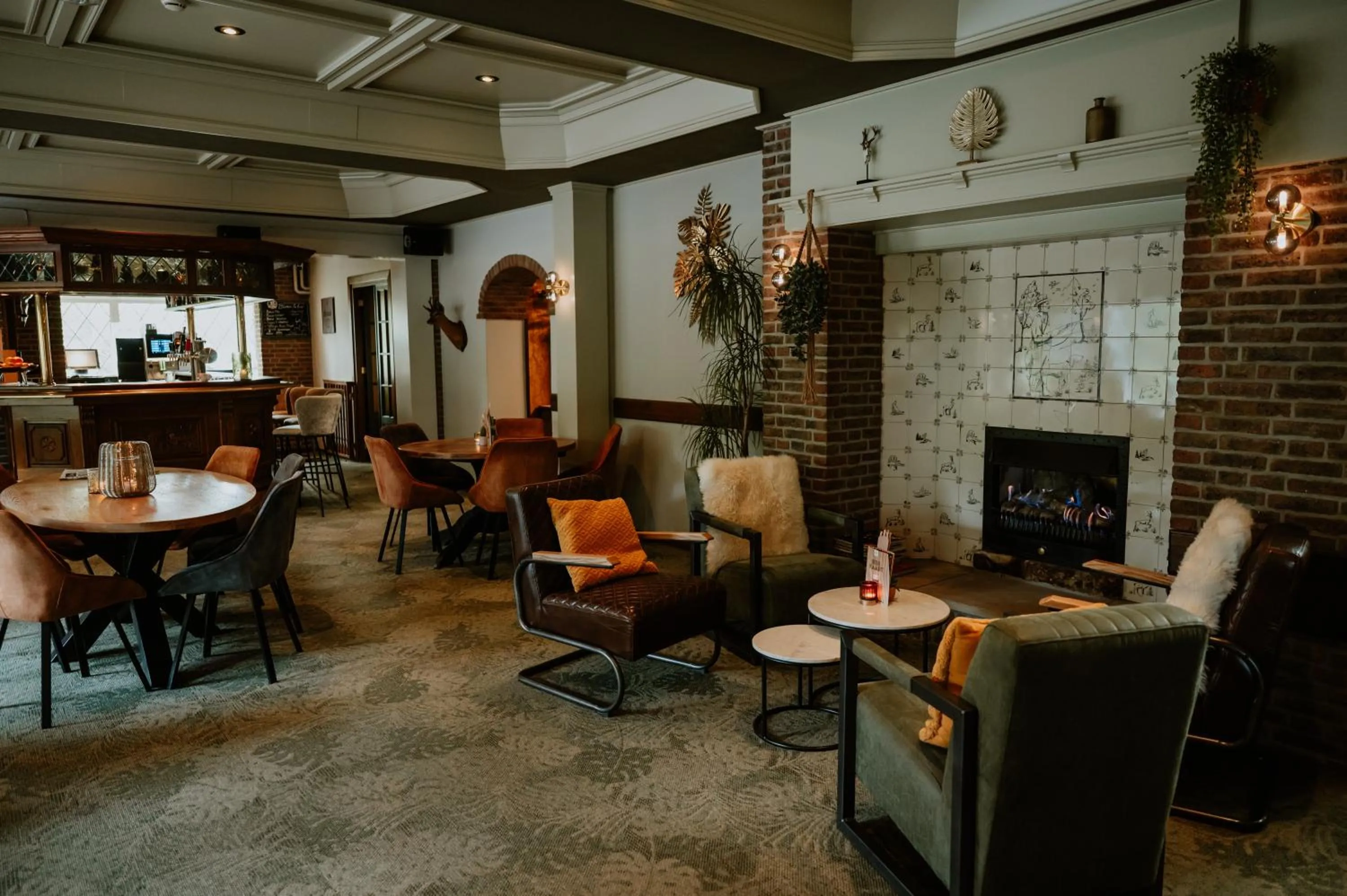 Lounge or bar in Hotel Jachtlust