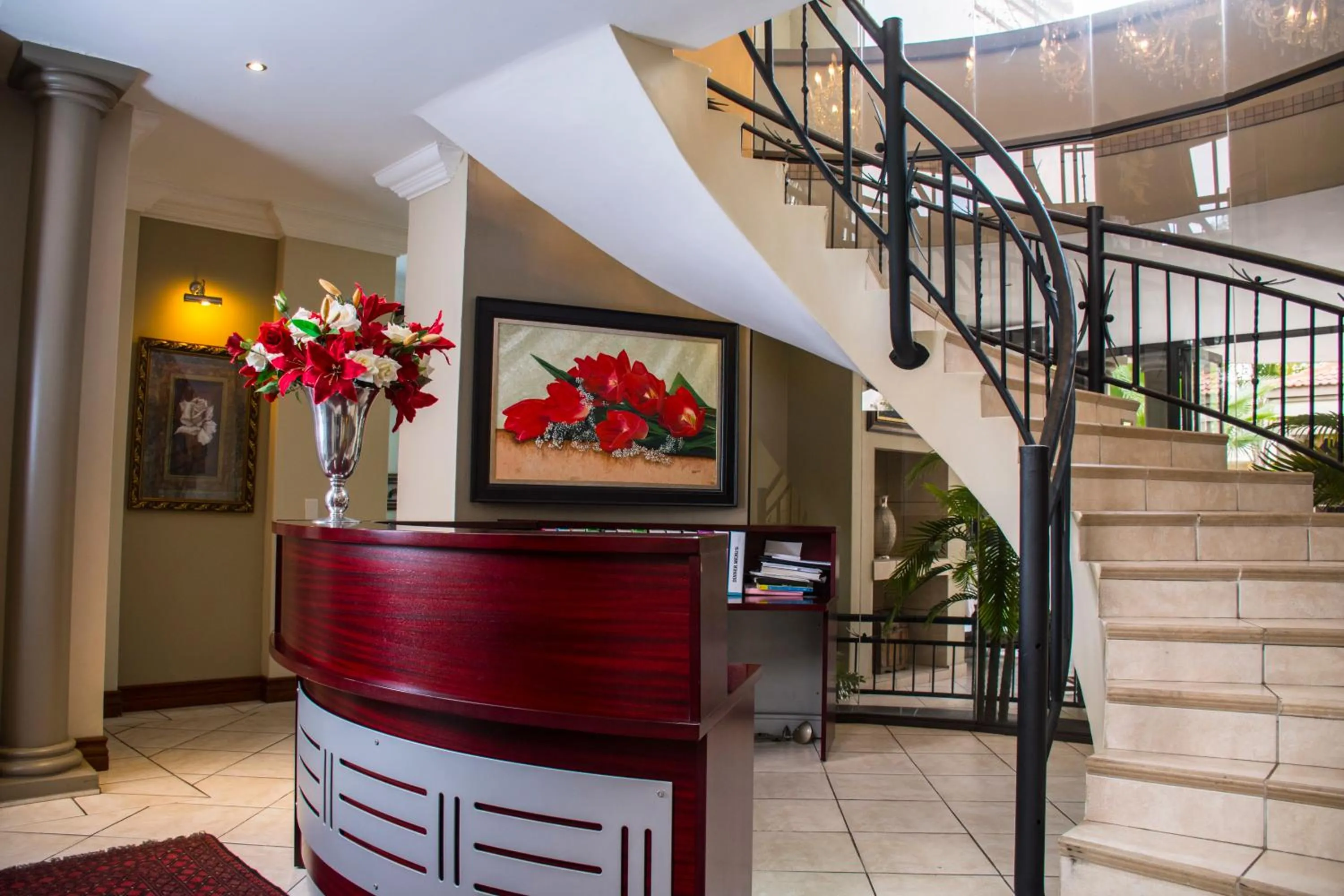 Lobby or reception in Casa Flora Guesthouse