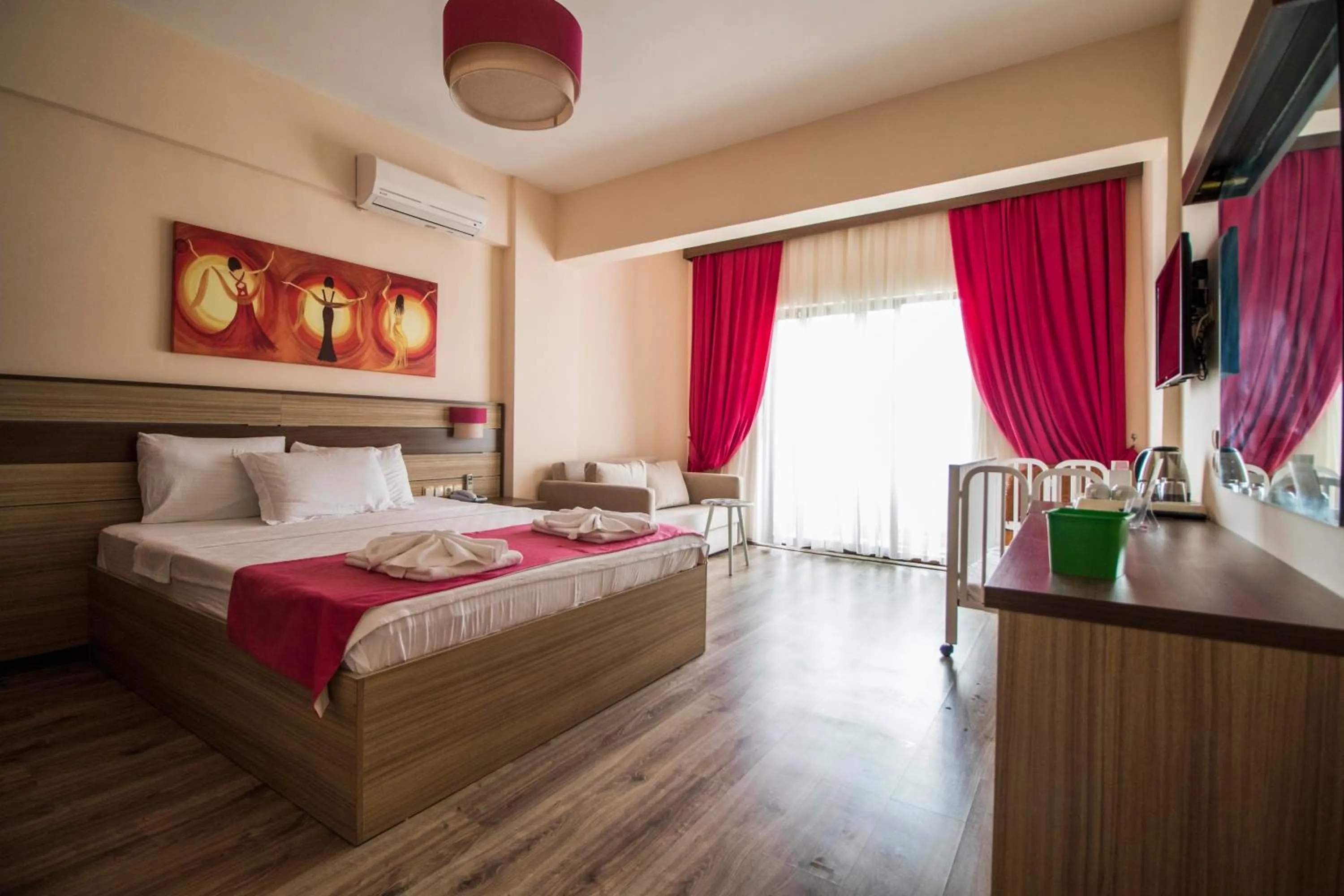 Double Room with Sea View in Eden Pyara Hotel Turunc