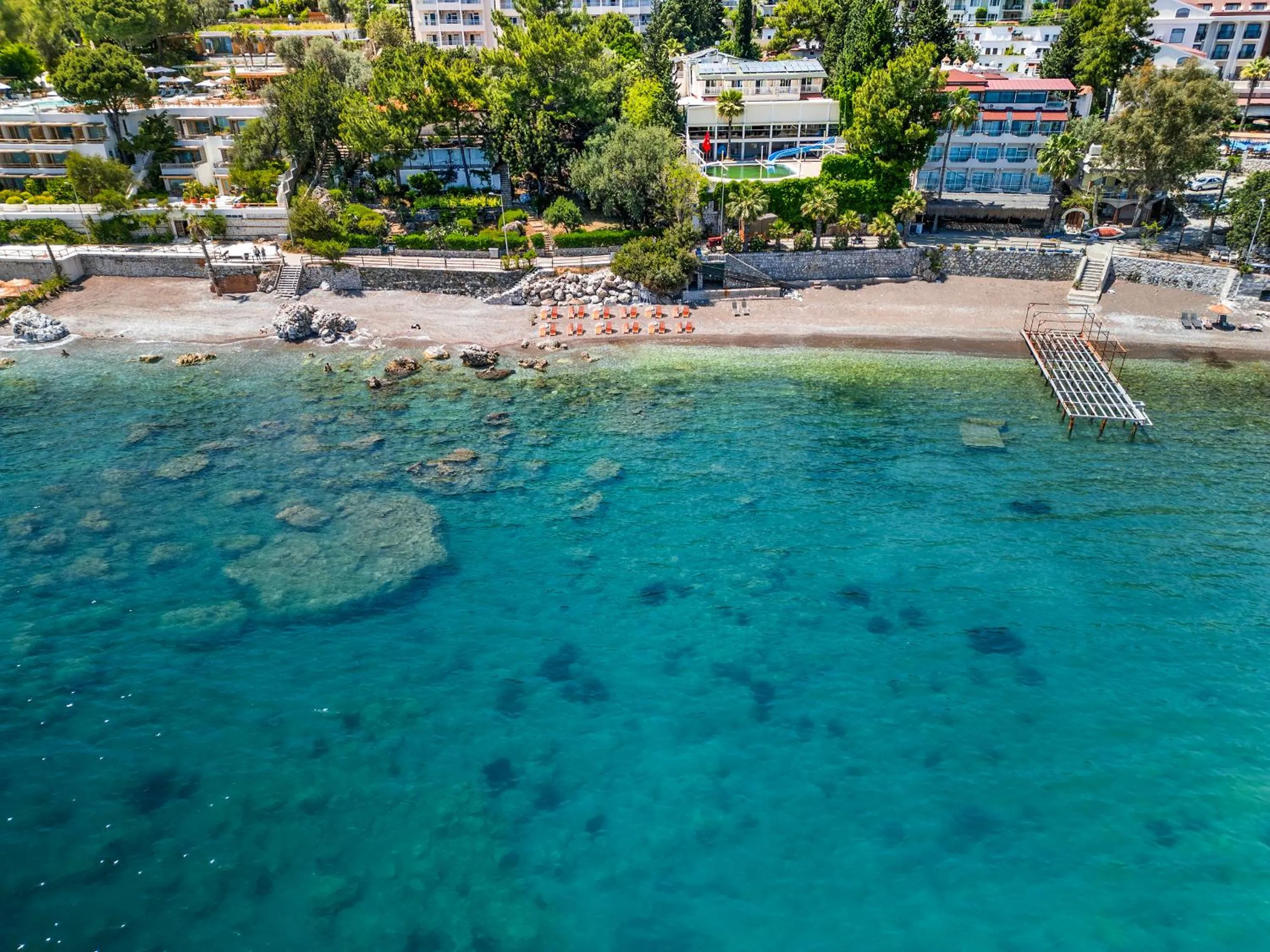 Beach in Eden Pyara Hotel Turunc