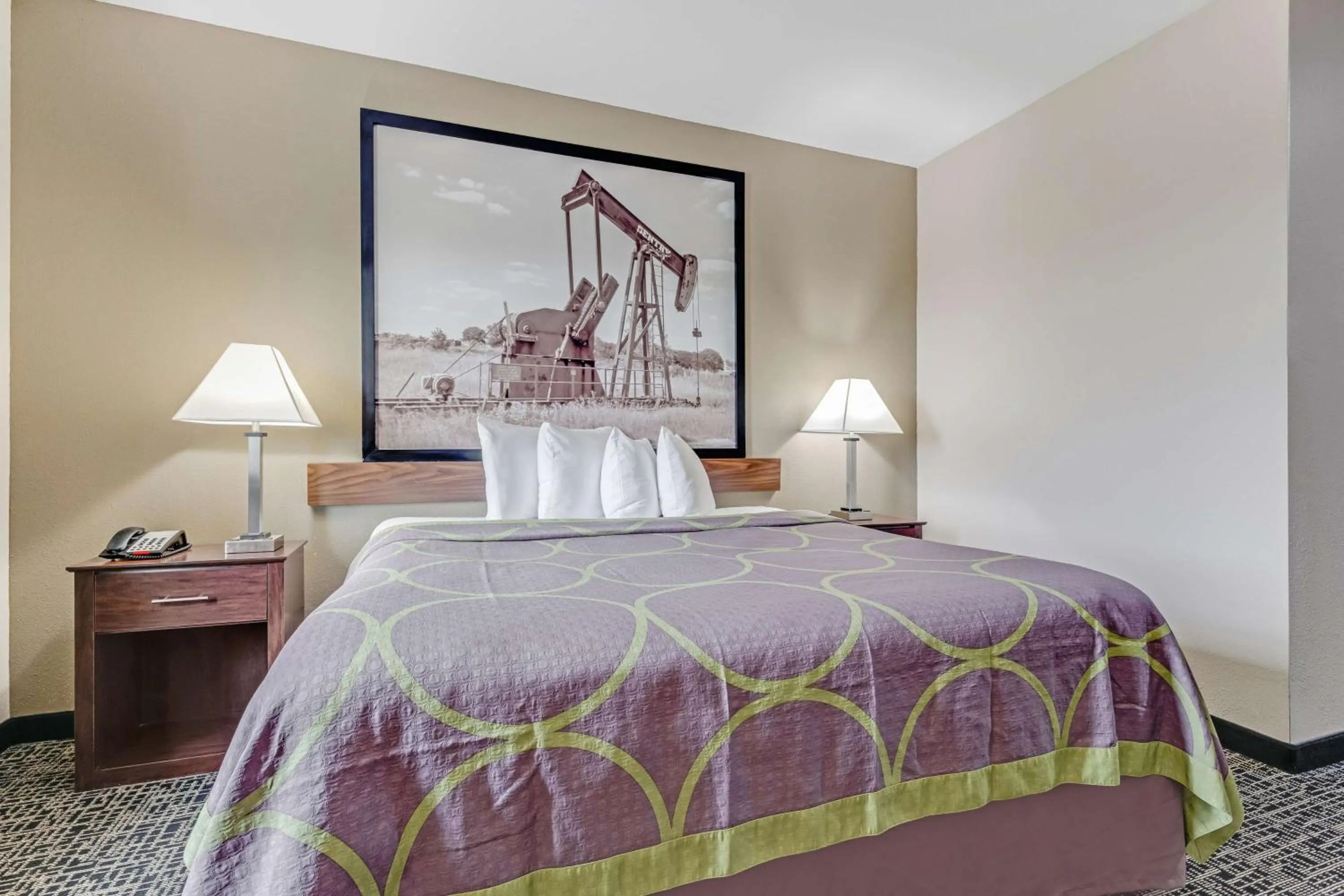 Bedroom, Bed in SureStay Plus Hotel by Best Western Owasso Tulsa North