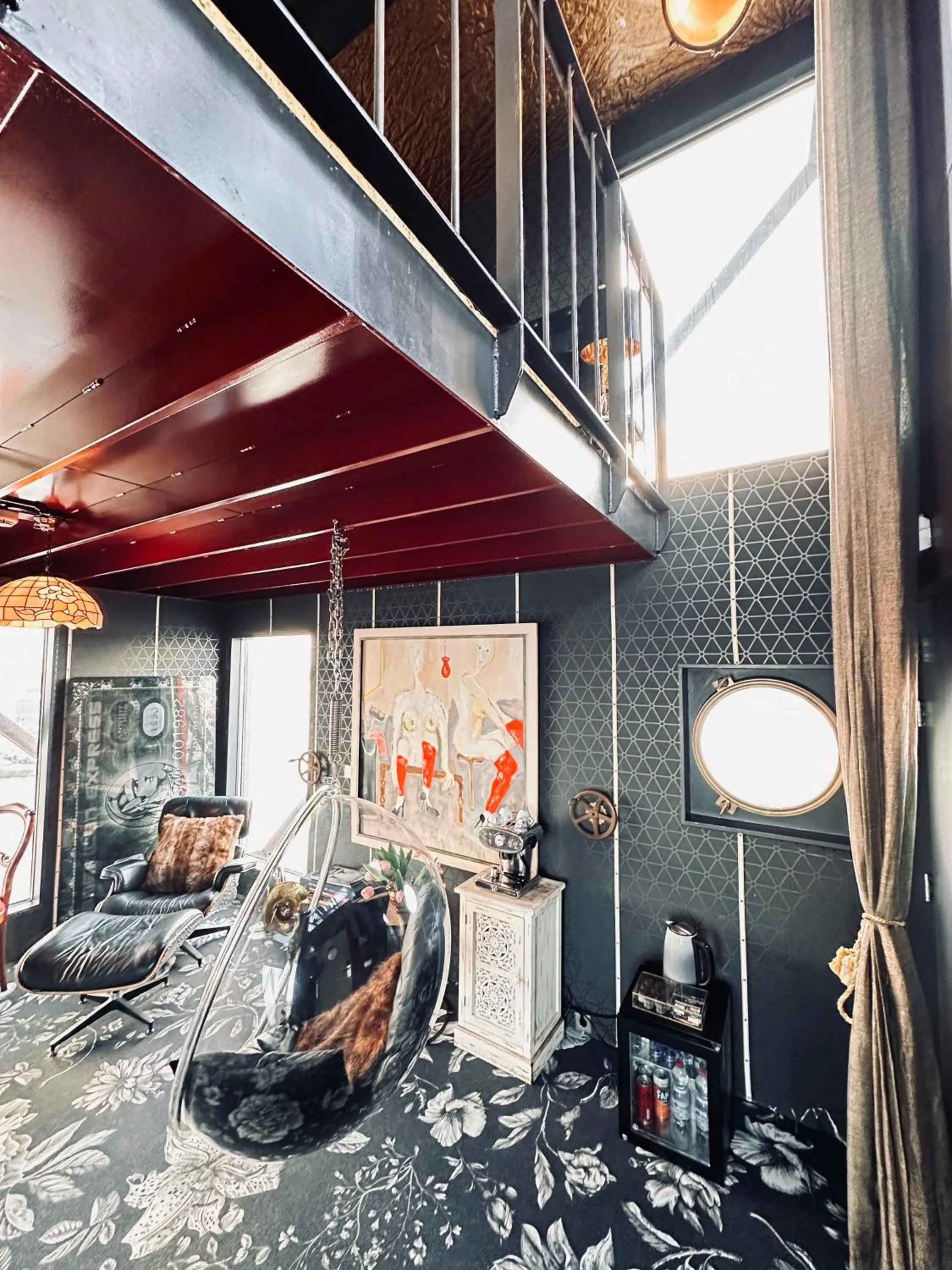 Living room in Crane Hotel Faralda