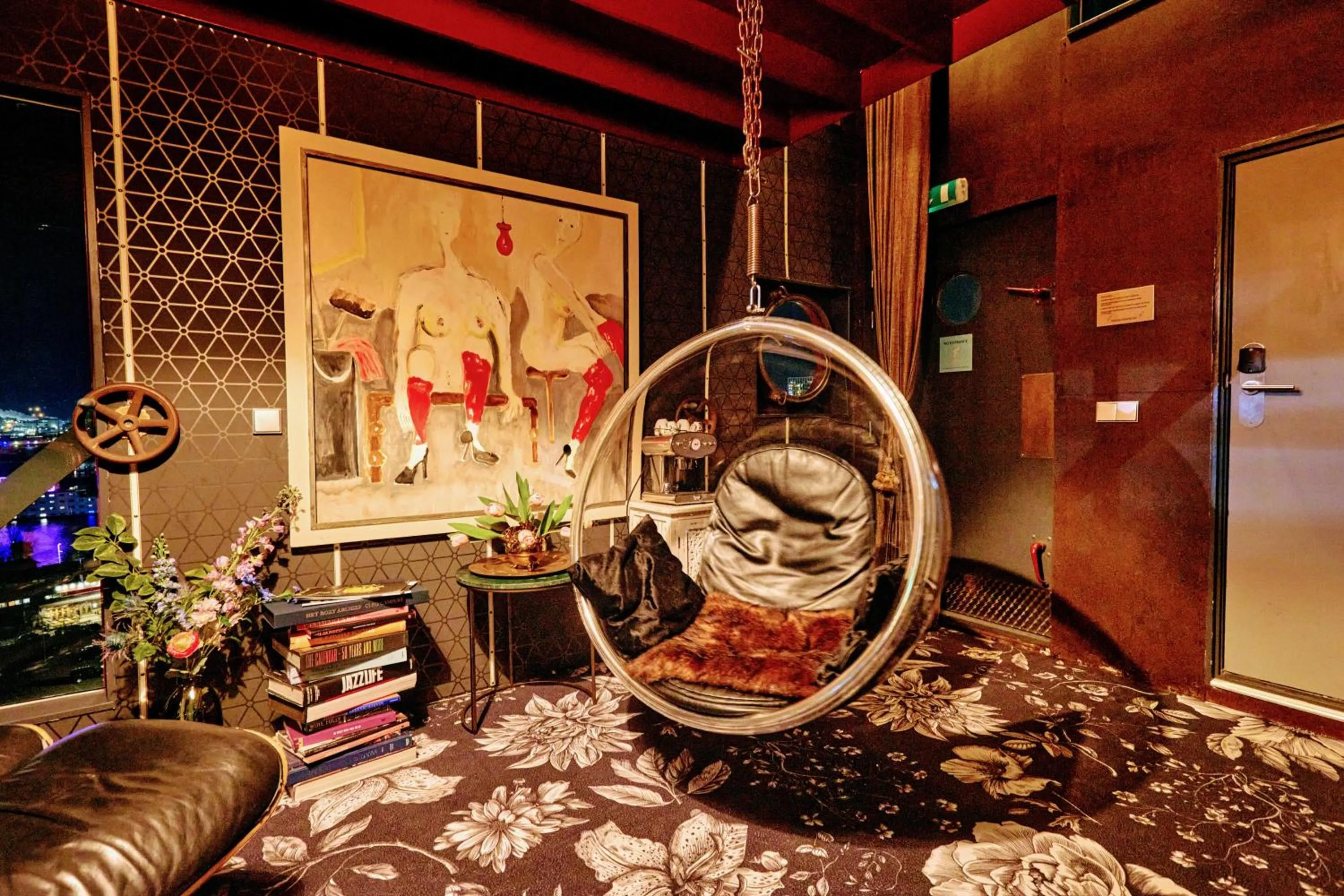 Living room in Crane Hotel Faralda