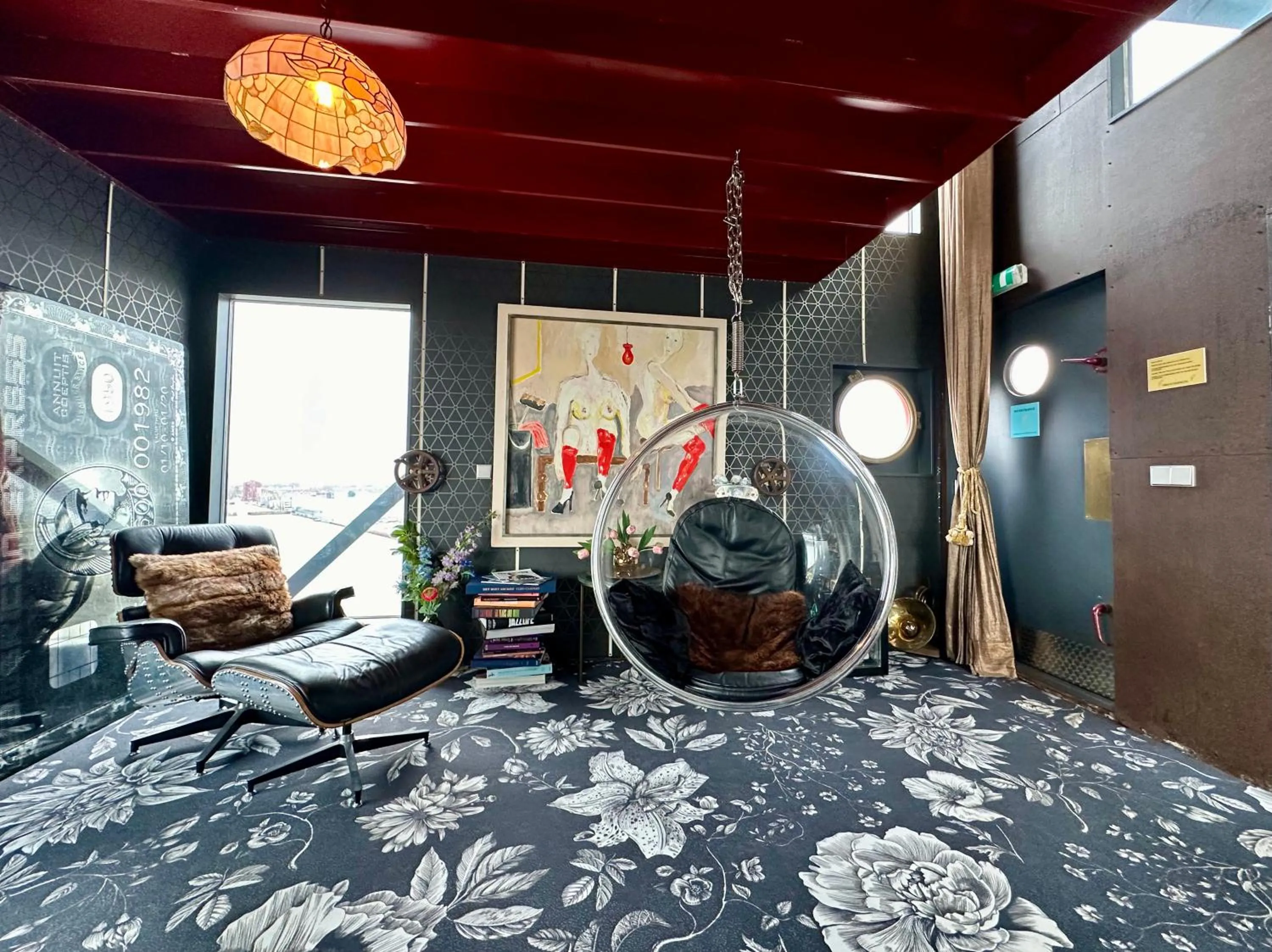 Living room in Crane Hotel Faralda