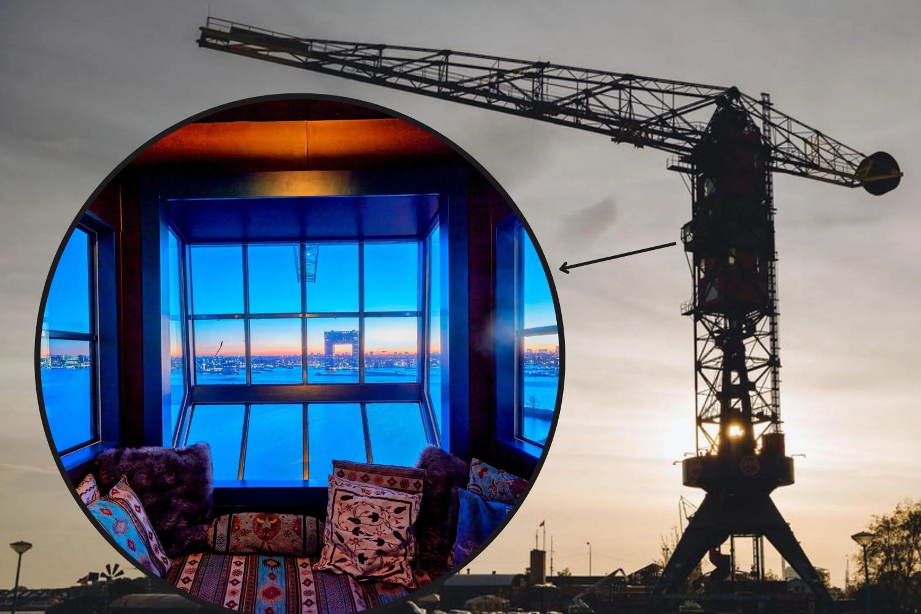 Living room in Crane Hotel Faralda