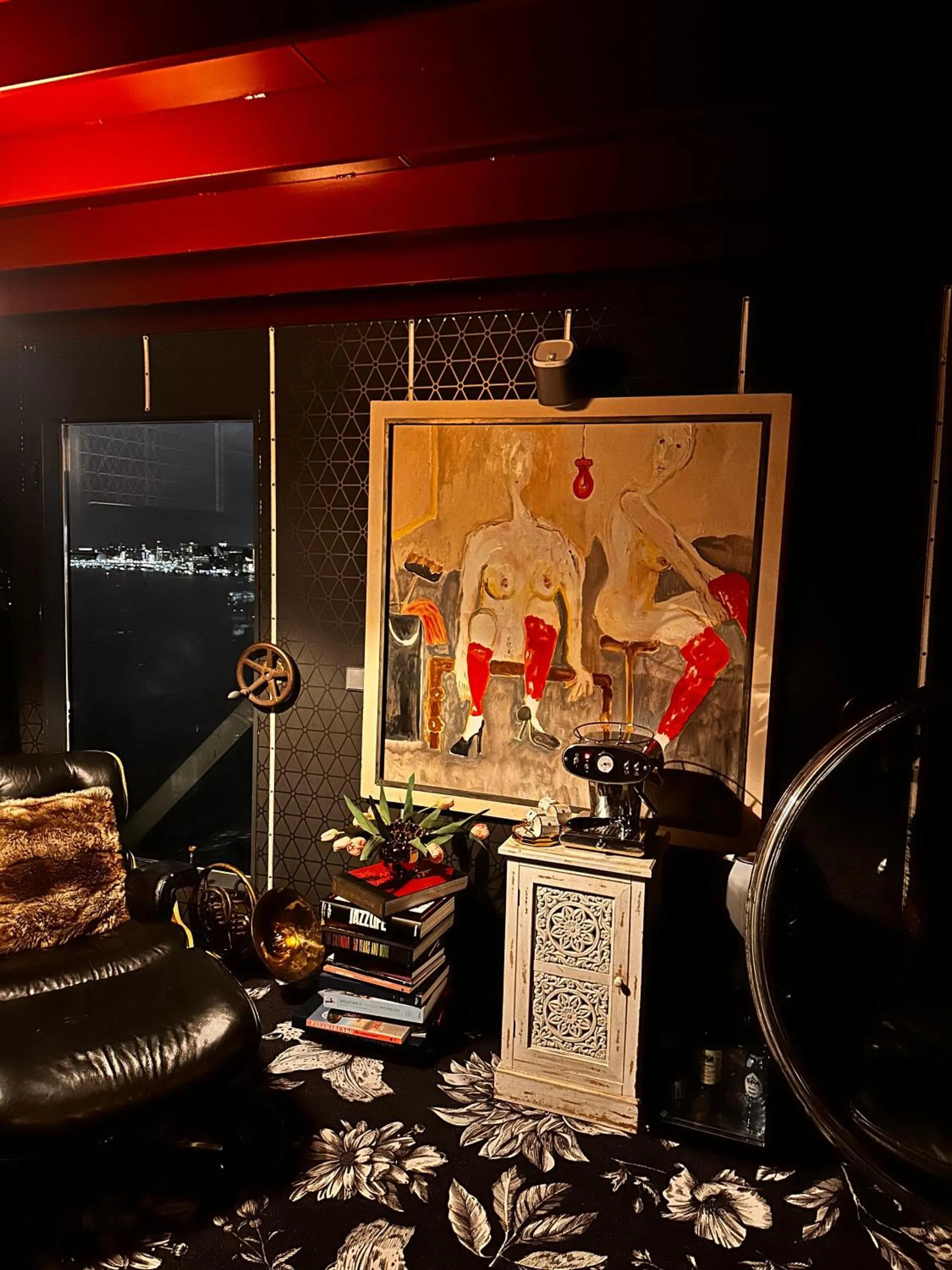 Seating area in Crane Hotel Faralda