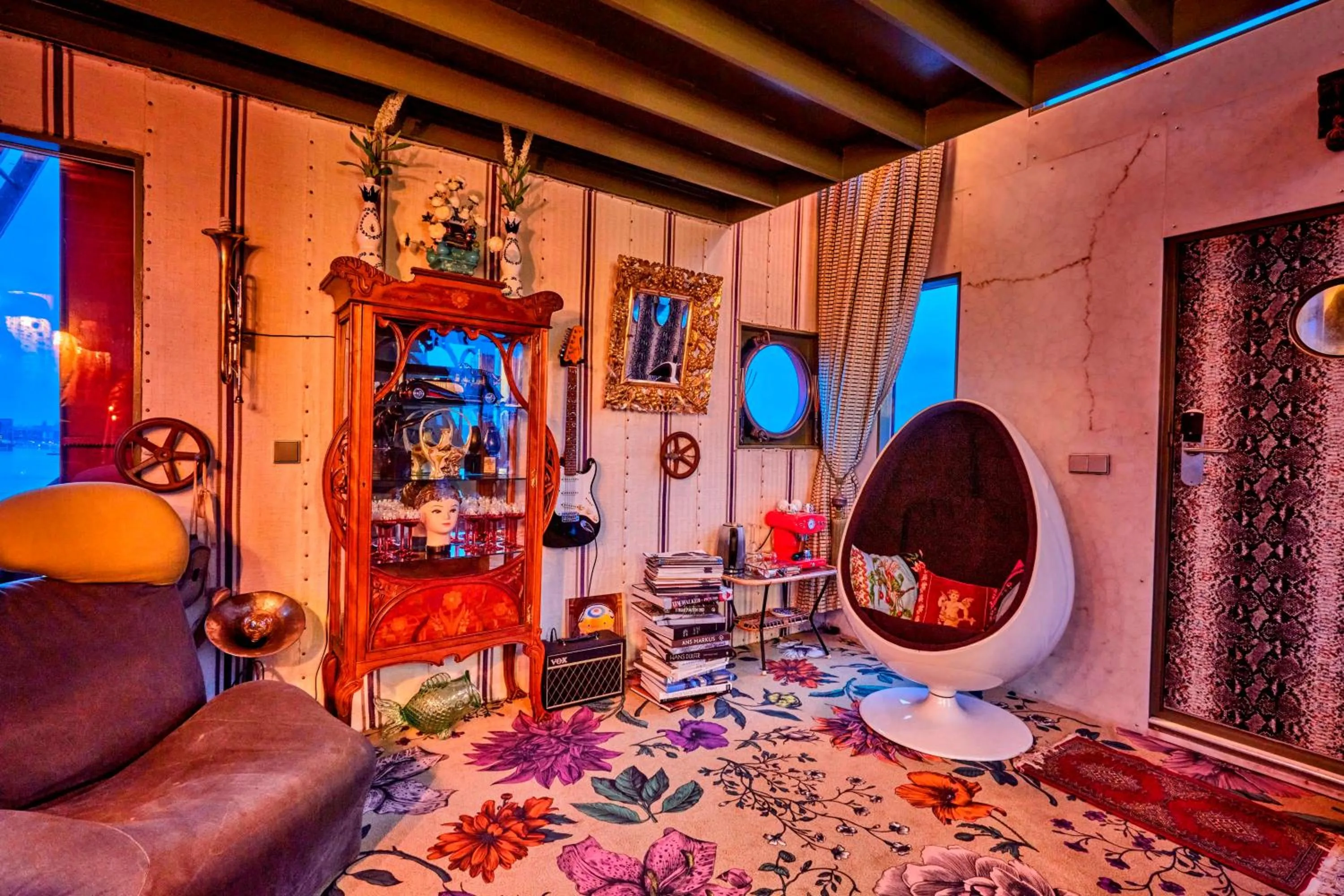 Living room in Crane Hotel Faralda