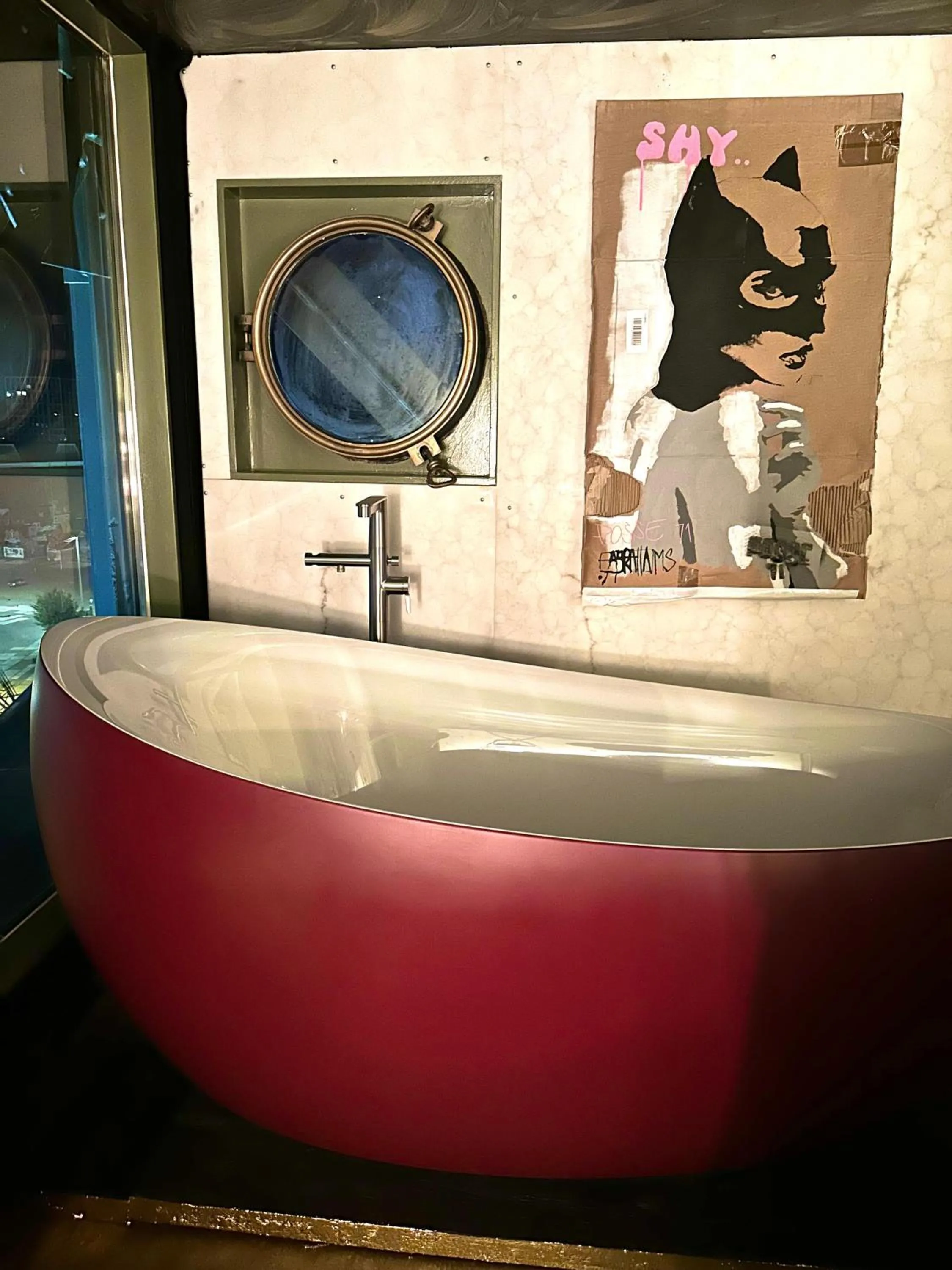 Bathroom in Crane Hotel Faralda