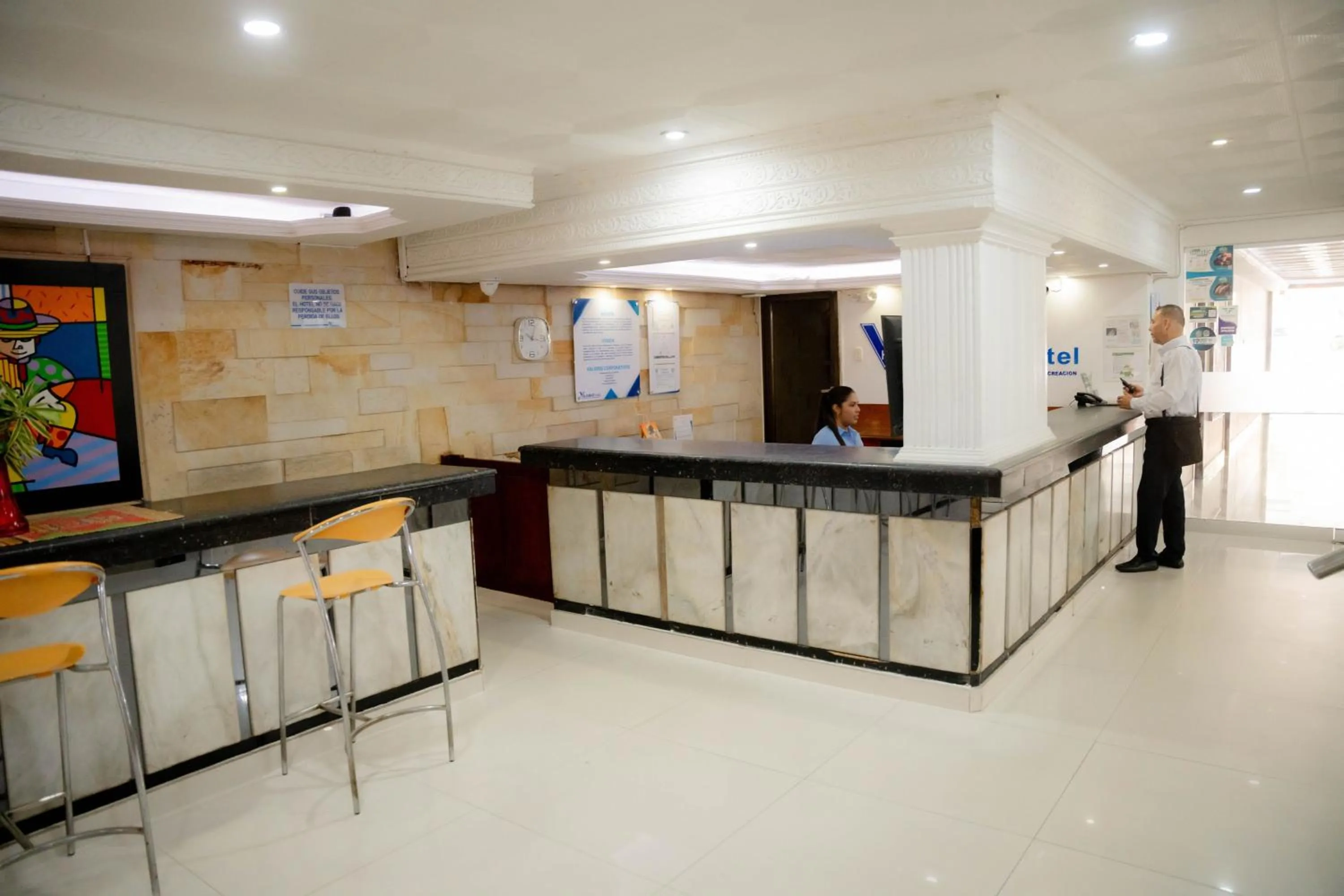 Lobby or reception in GIO Hotel Vajamar Valledupar