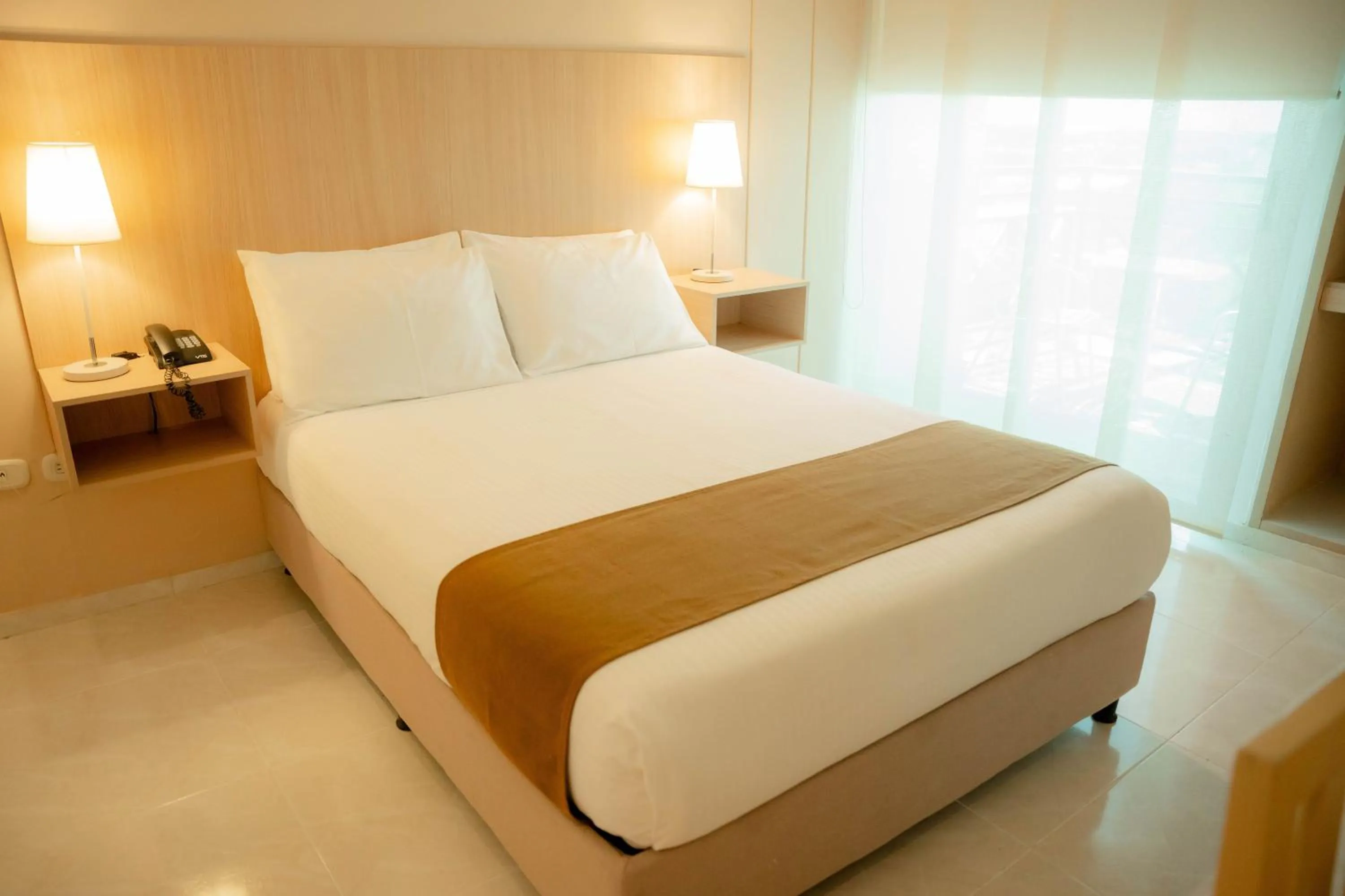 Bed in GIO Hotel Vajamar Valledupar