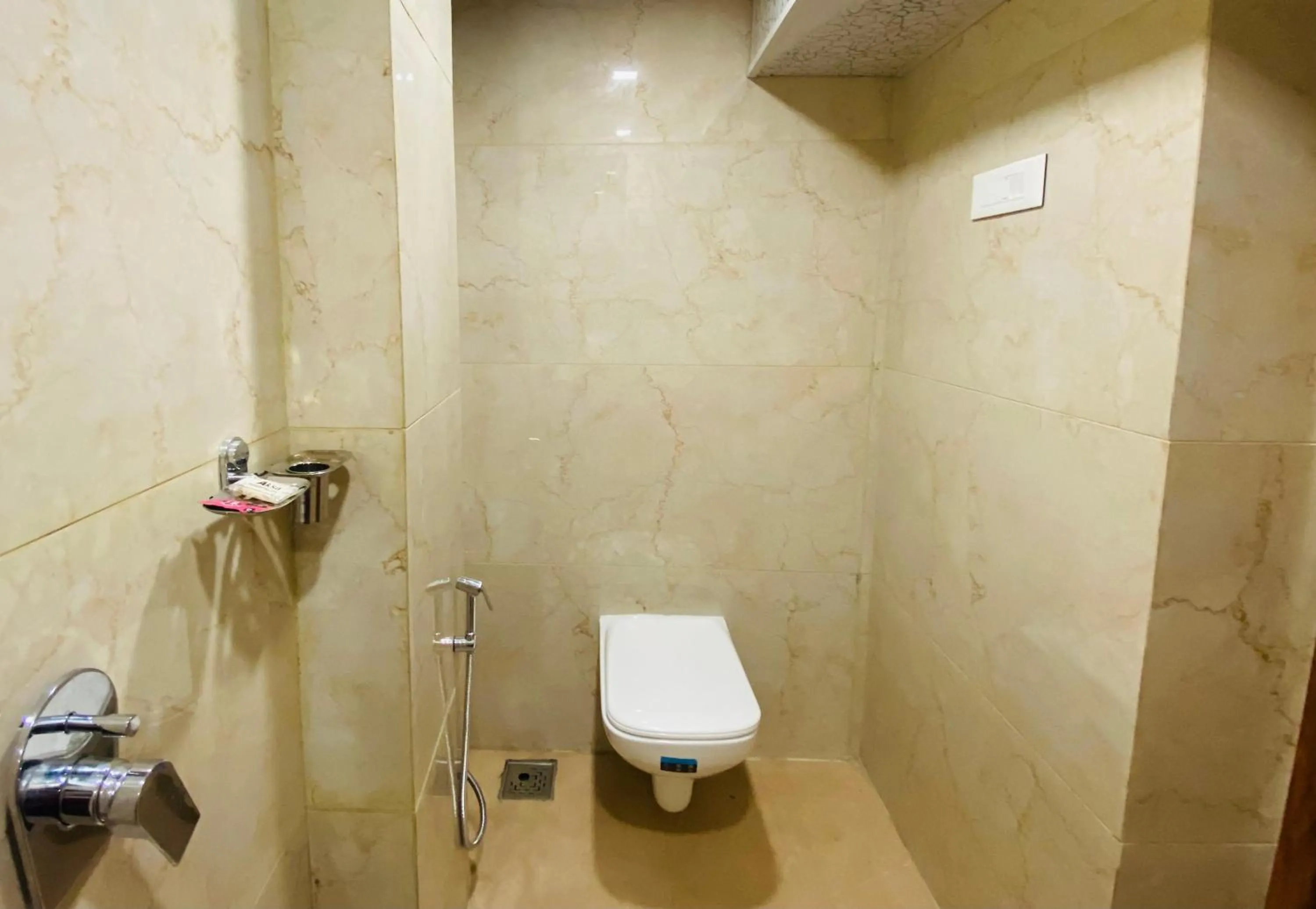 Shower in Hotel Aksa Palace