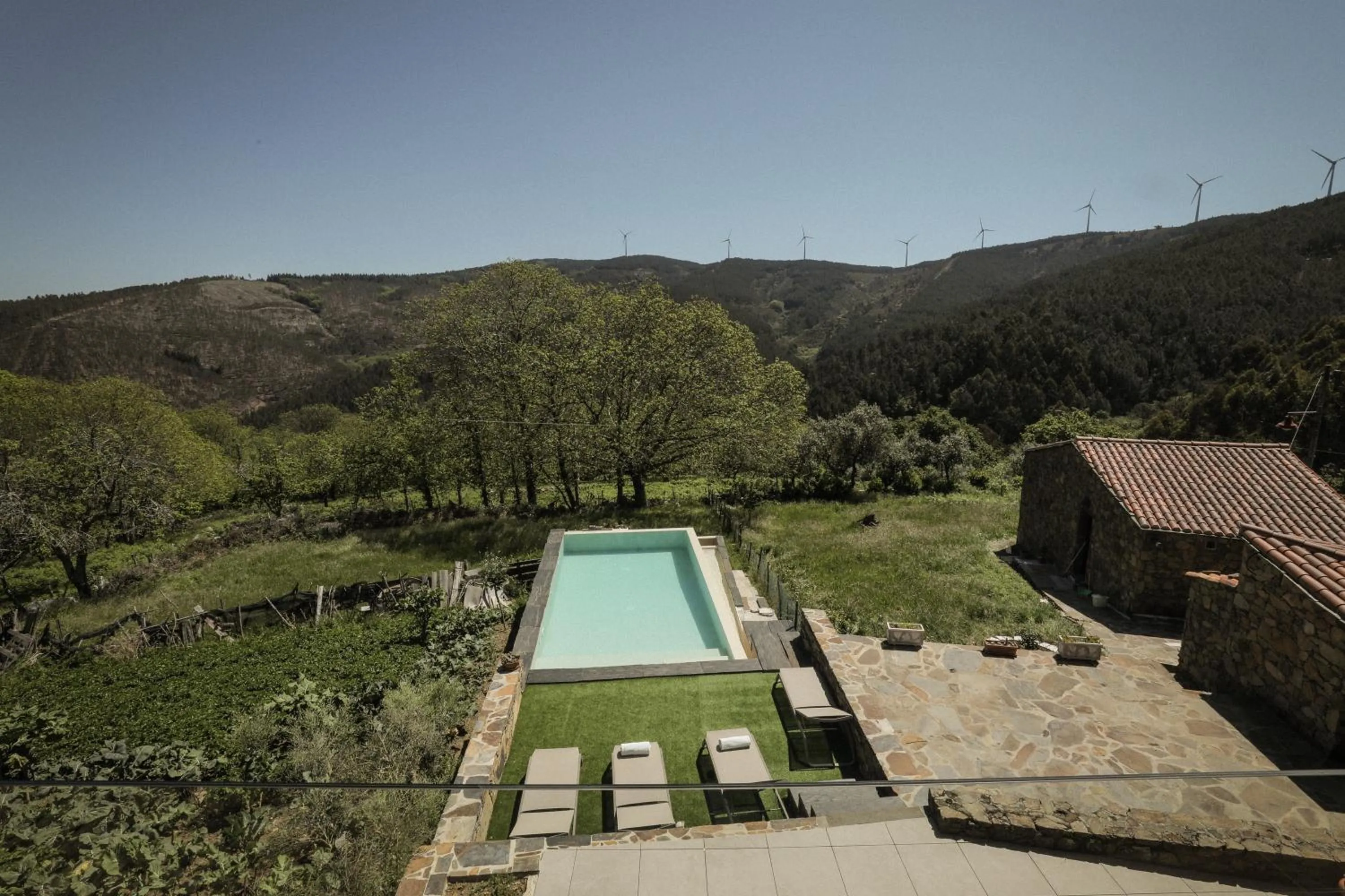 Pool view in Mountain Whisper