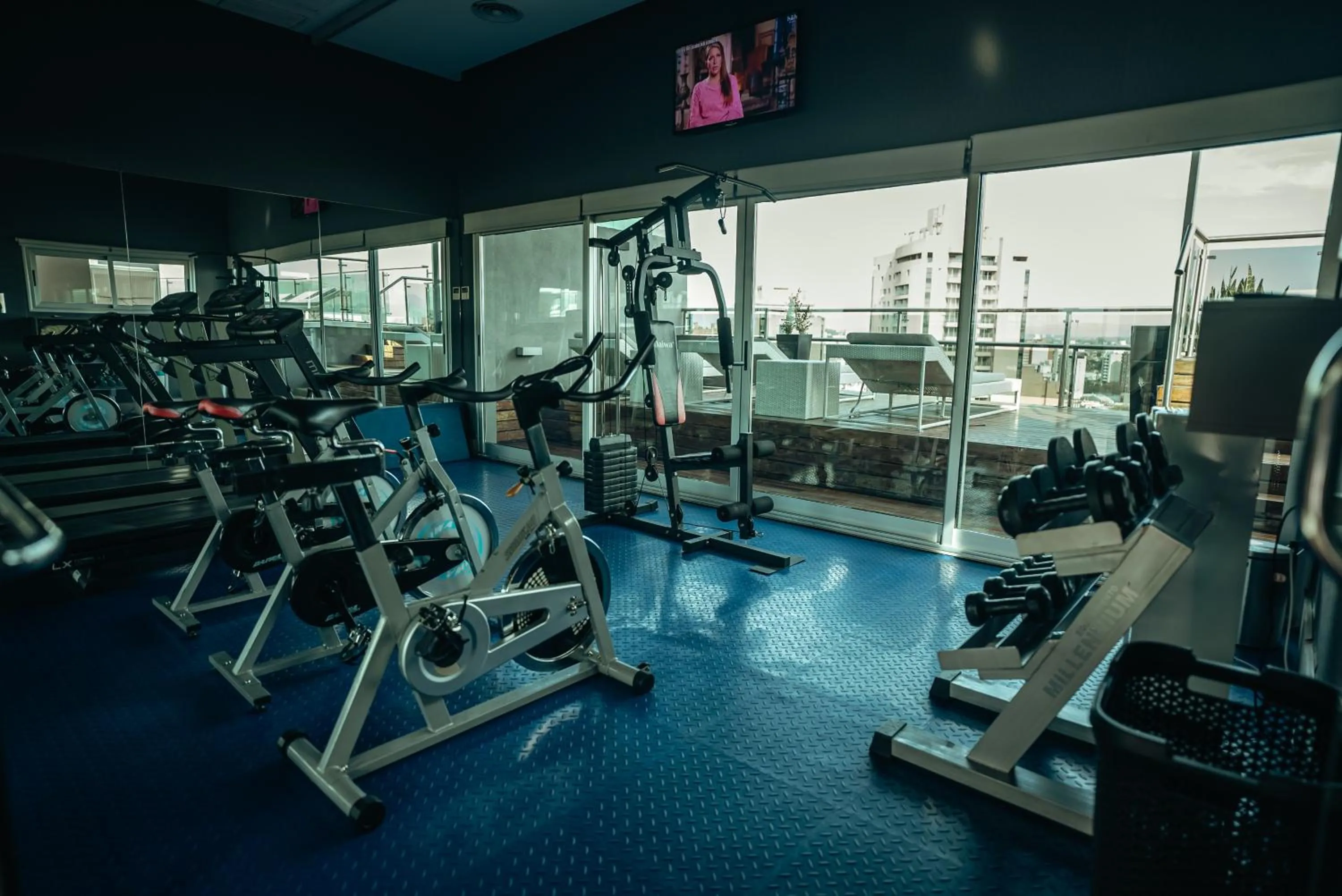 Fitness centre/facilities in Yrigoyen 111 Hotel