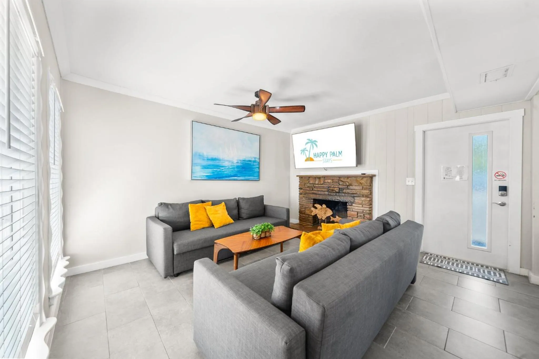 Living room in The Banana River Resort