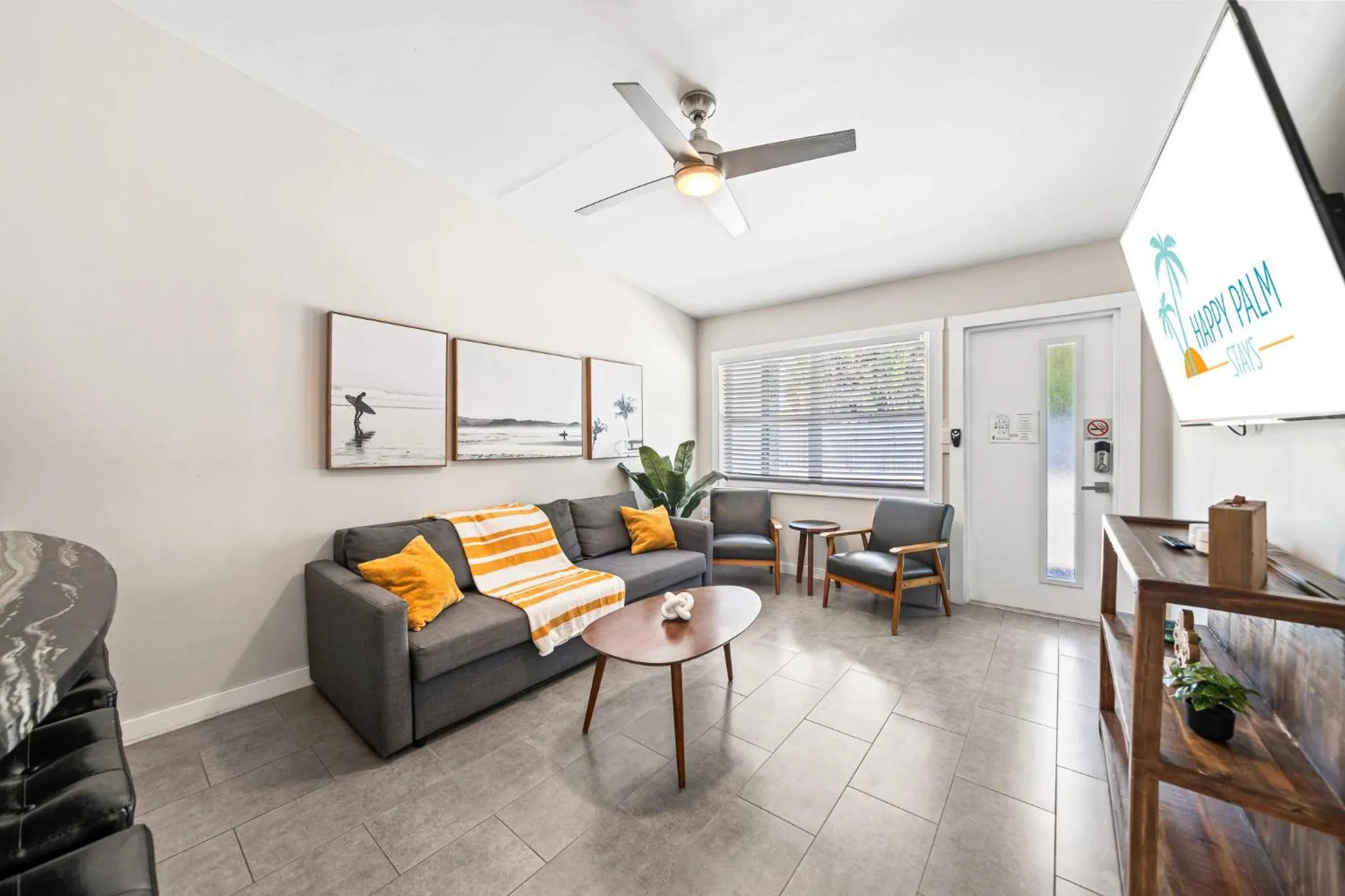 Living room in The Banana River Resort