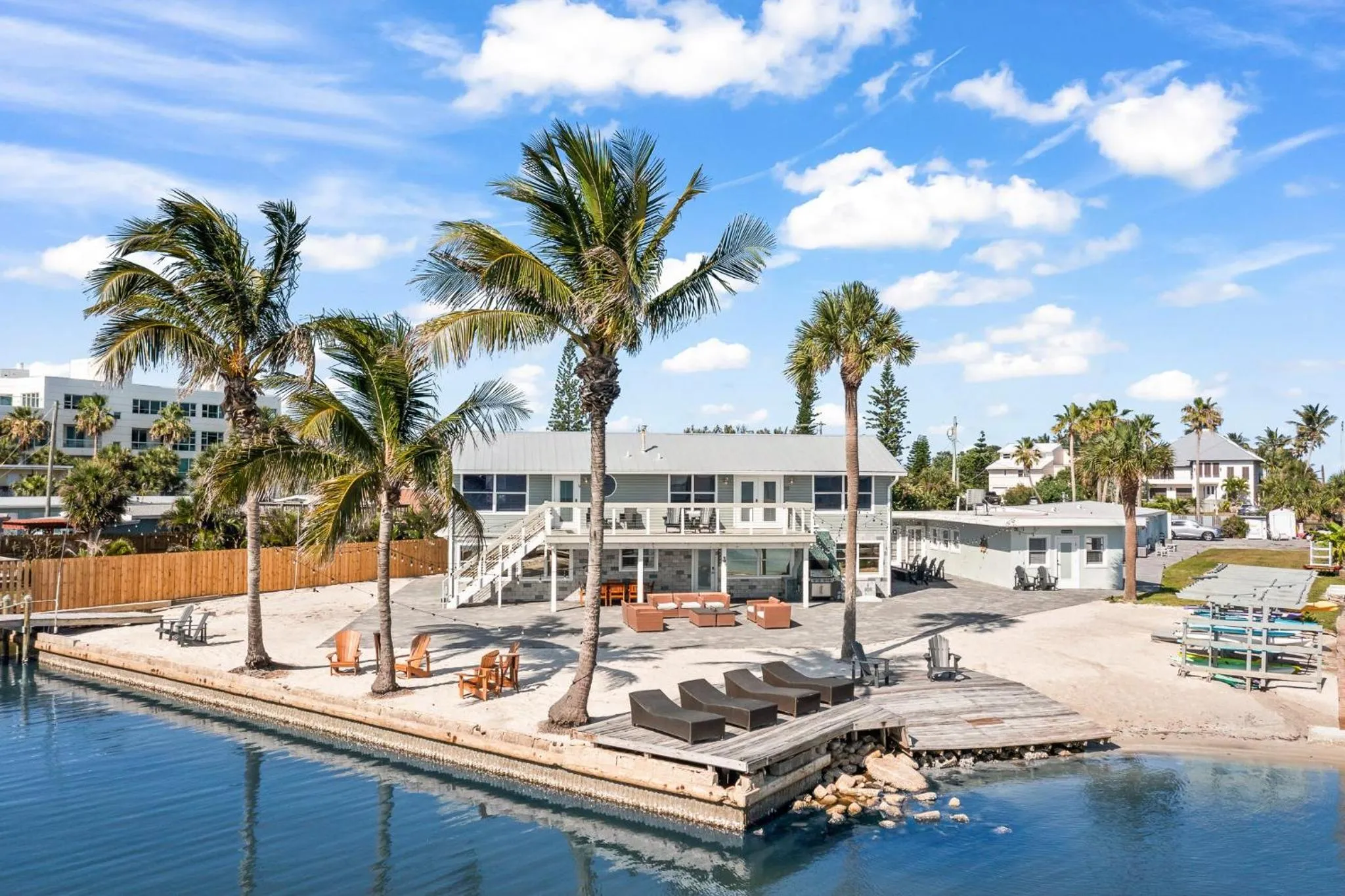 Property building in The Banana River Resort